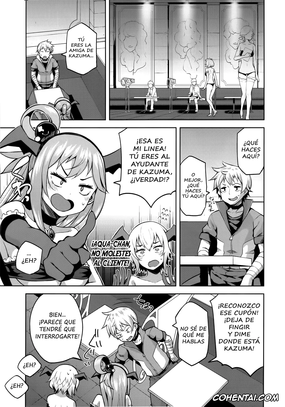 Kono Subarashii Sekai ni Syukufuku o! porno, Aqua porno, Kazuma Satou porno, Kono Damegami-sama ni Zecchou o!! (Kono Subarashii Sekai ni Syukufuku o!), pagina 14