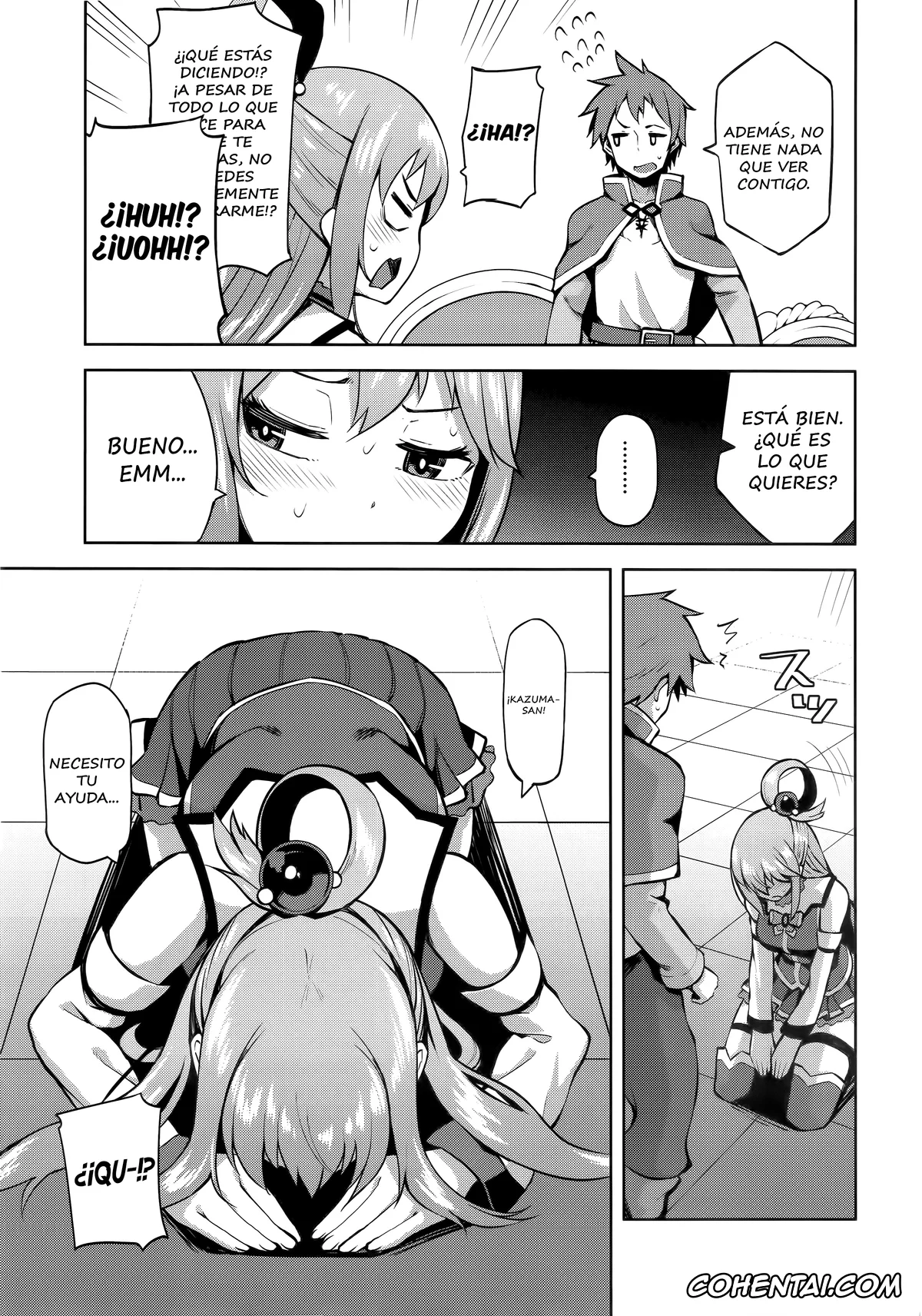 Kono Subarashii Sekai ni Syukufuku o! hentai, Aqua hentai, Kazuma Satou hentai, Kono Damegami-sama ni Zecchou o!! (Kono Subarashii Sekai ni Syukufuku o!), pagina 24