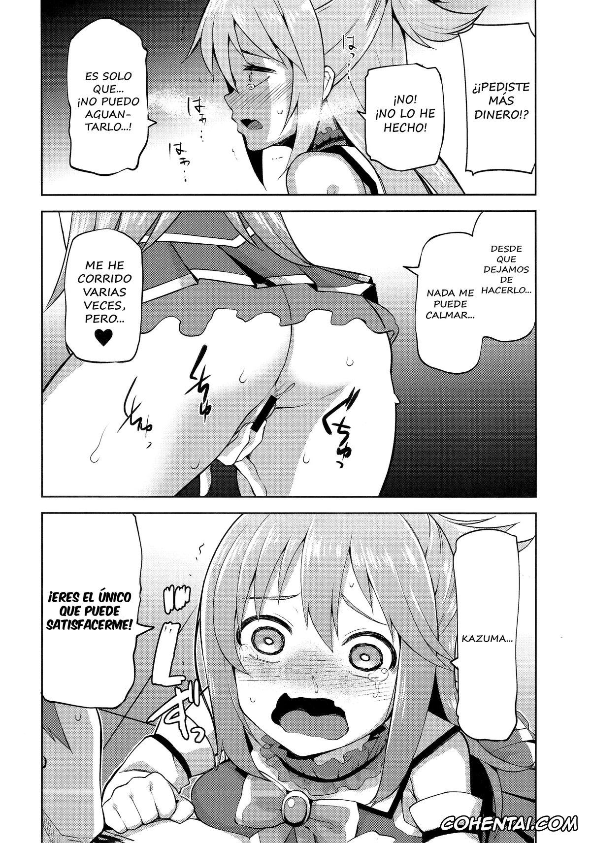Kono Subarashii Sekai ni Syukufuku o! xxx, Aqua xxx, Kazuma Satou xxx, Kono Damegami-sama ni Zecchou o!! (Kono Subarashii Sekai ni Syukufuku o!), pagina 25