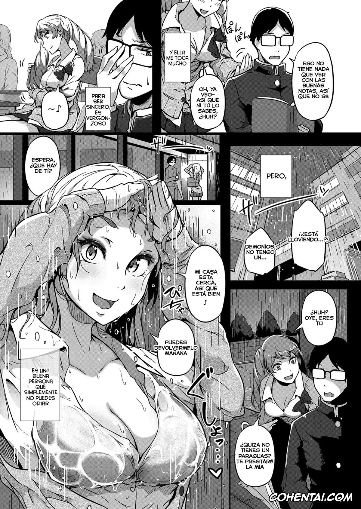 Revistas porno, COMIC ExE porno, Give and Take! (COMIC ExE 11), pagina 5