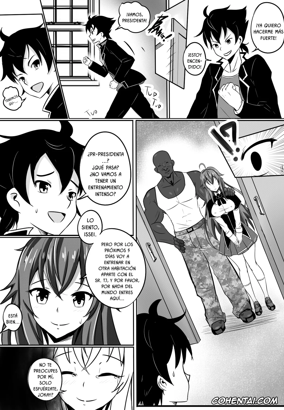 Highschool DxD xxx, Rias Gremory xxx, B-Trayal 13 (Highschool DxD), pagina 4
