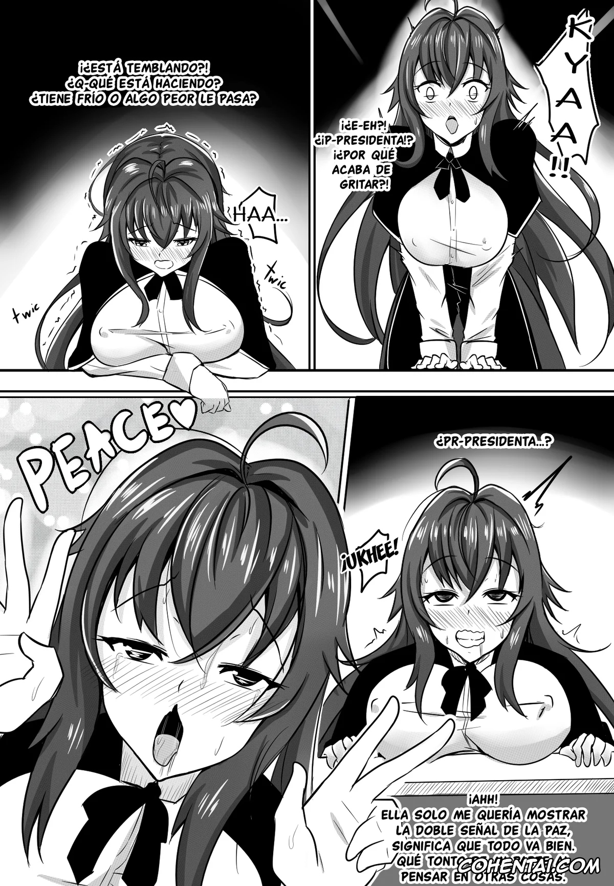 Highschool DxD hentai, Rias Gremory hentai, B-Trayal 13 (Highschool DxD), pagina 6