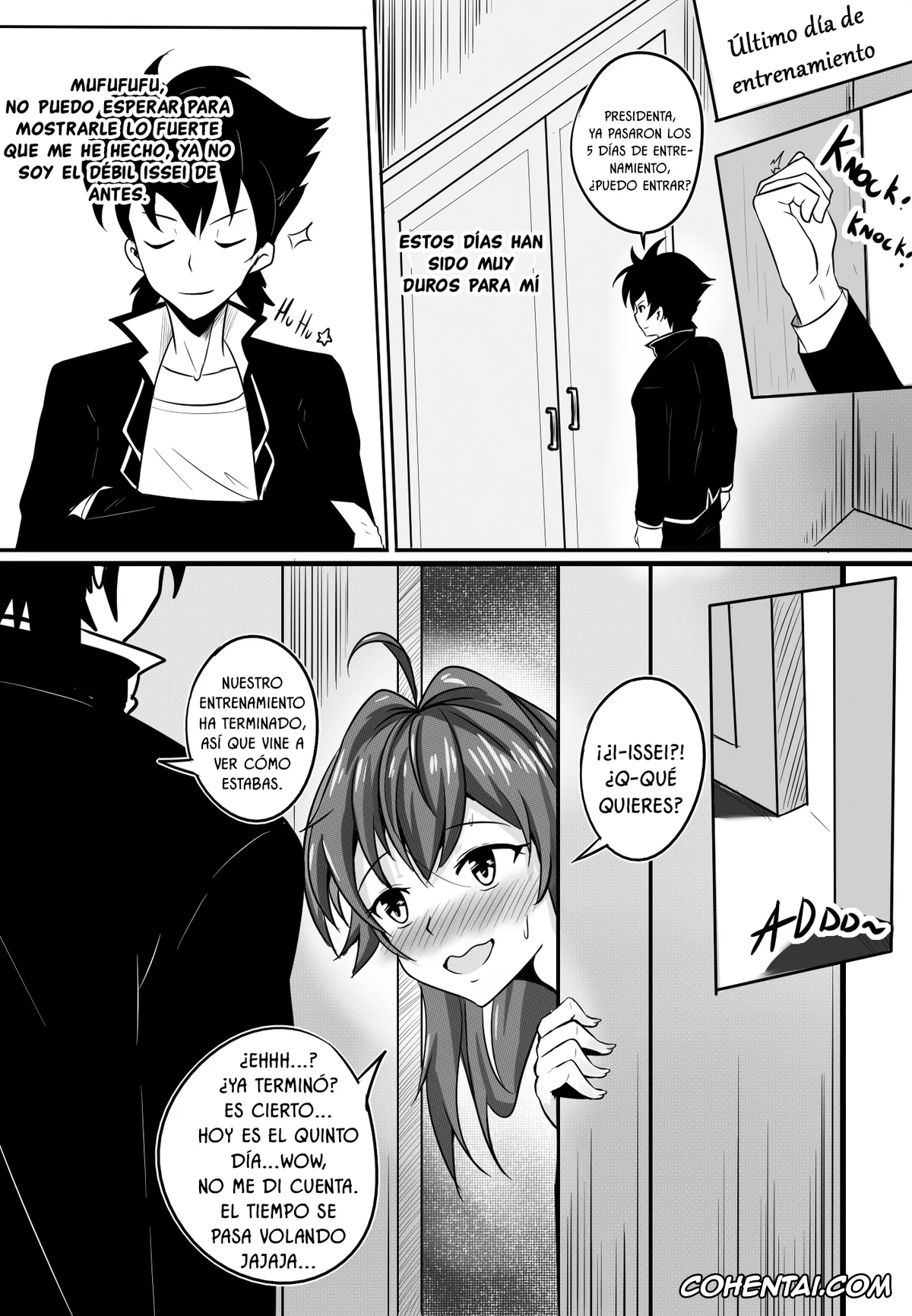 Highschool DxD porno, Rias Gremory porno, B-Trayal 13 (Highschool DxD), pagina 8