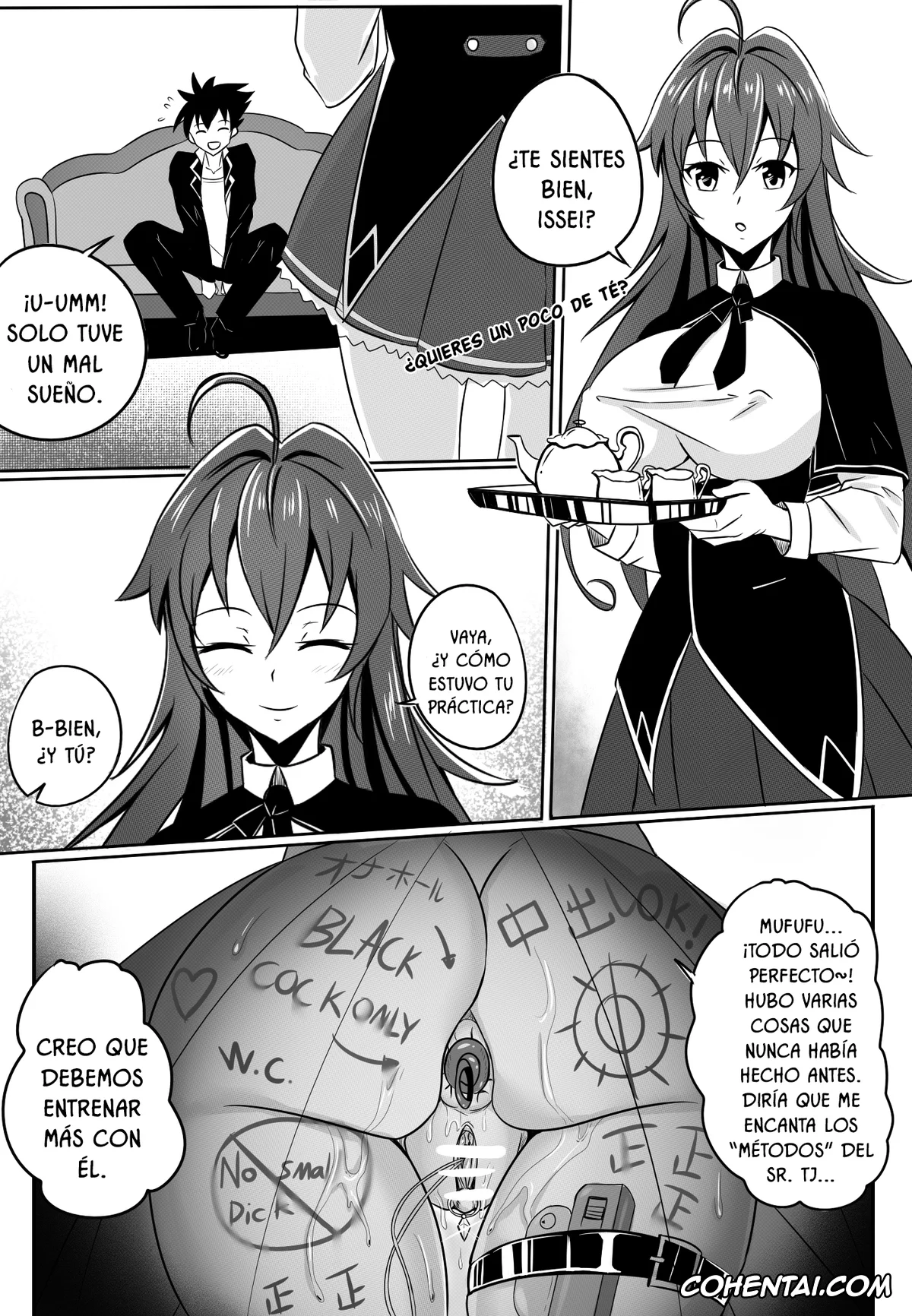 Highschool DxD xxx, Rias Gremory xxx, B-Trayal 13 (Highschool DxD), pagina 13