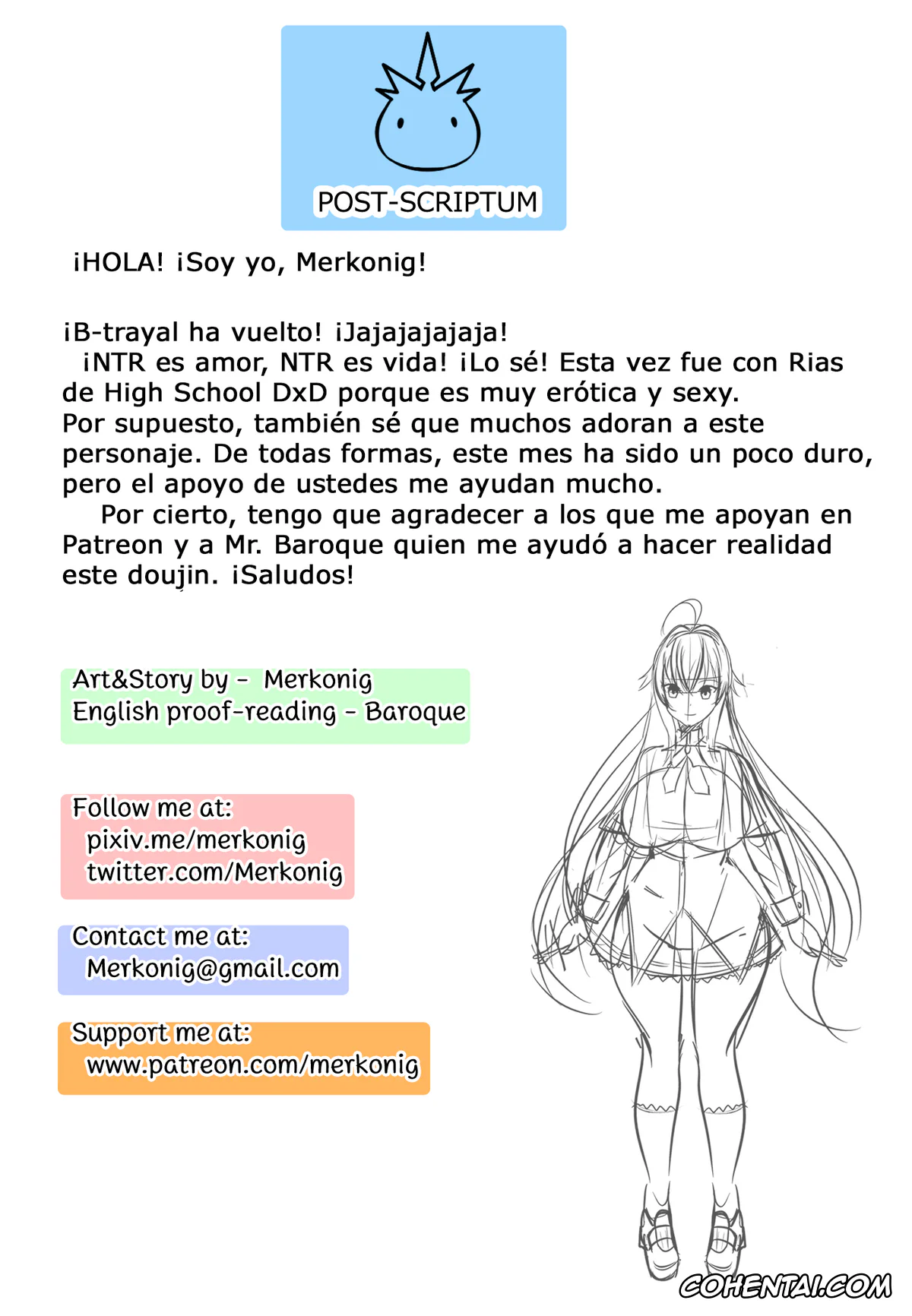 Highschool DxD hentai, Rias Gremory hentai, B-Trayal 13 (Highschool DxD), pagina 15