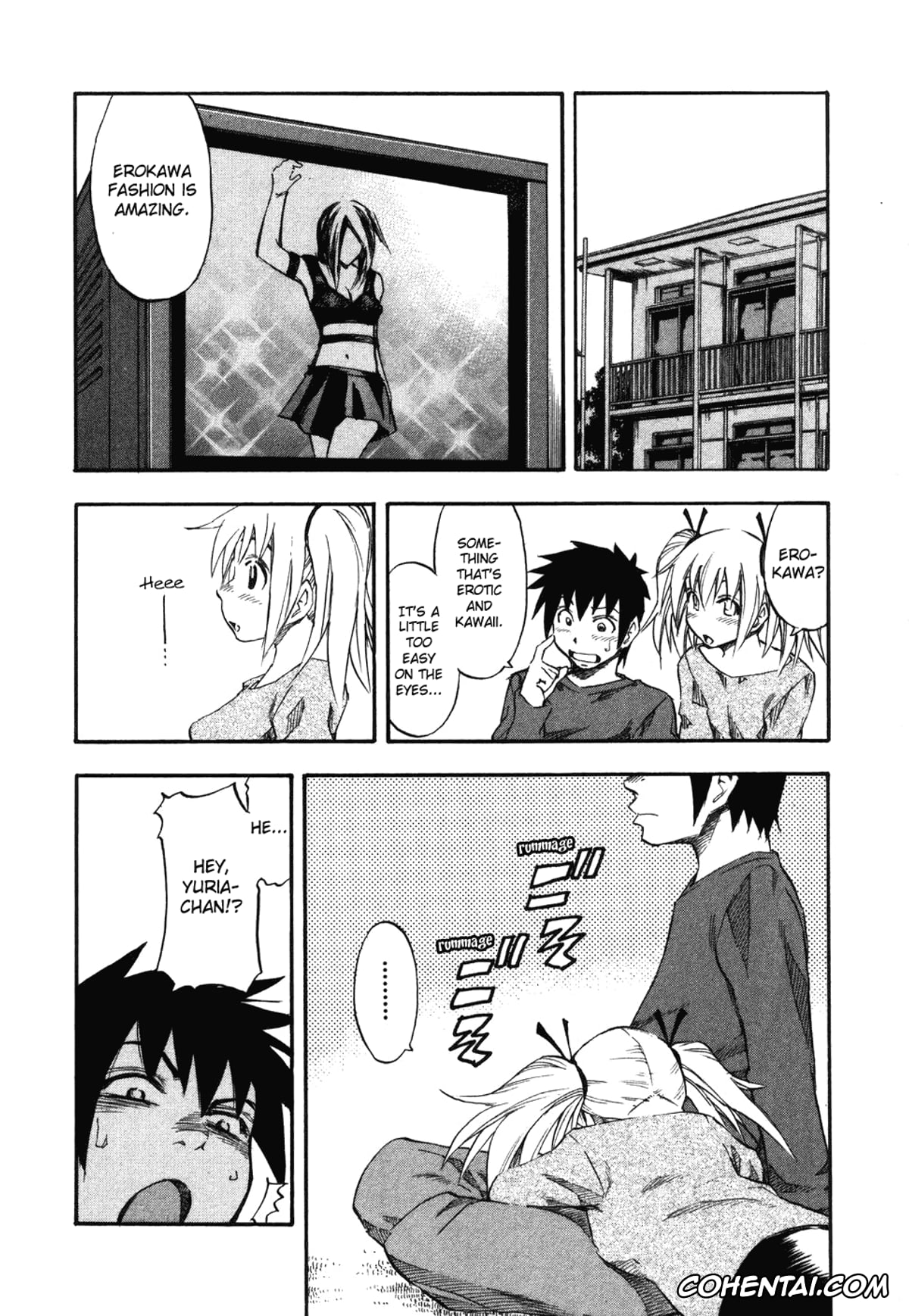 Manga xxx, Tankoubon xxx, Yuria 100 Shiki Vol.2, pagina 10