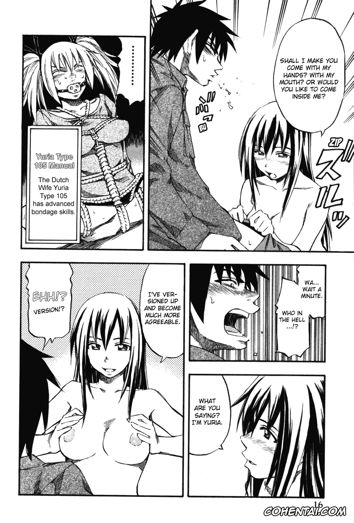 Manga porno, Tankoubon porno, Yuria 100 Shiki Vol.2, pagina 20