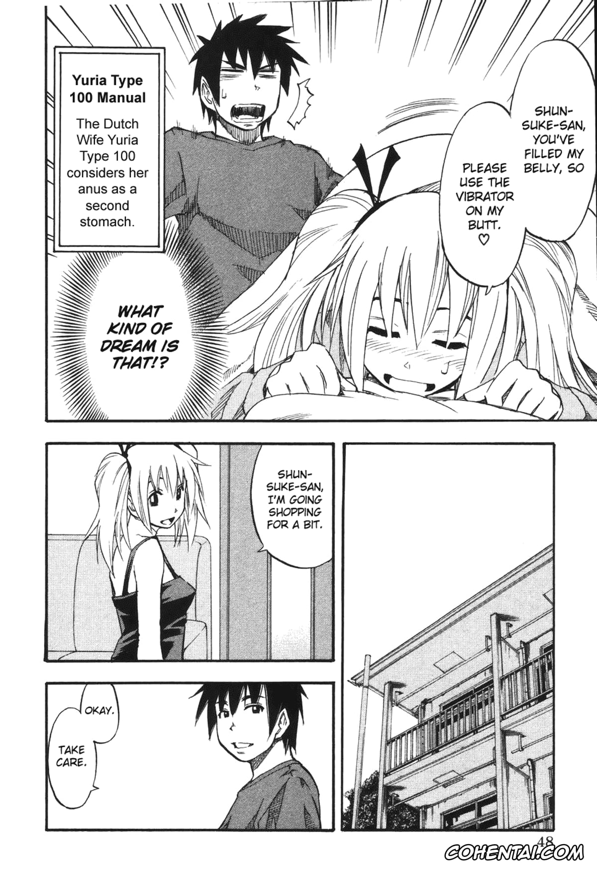 Manga porno, Tankoubon porno, Yuria 100 Shiki Vol.2, pagina 50