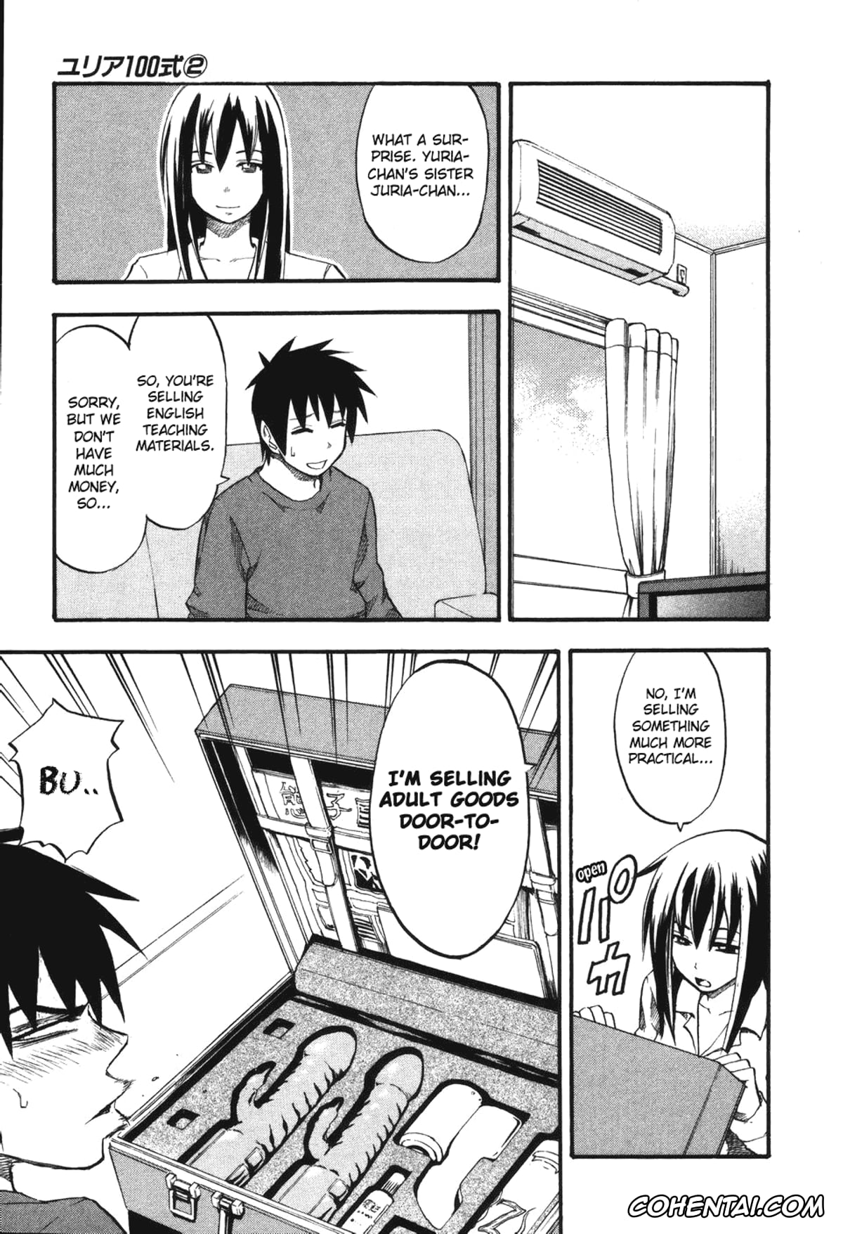 Manga porno, Tankoubon porno, Yuria 100 Shiki Vol.2, pagina 53