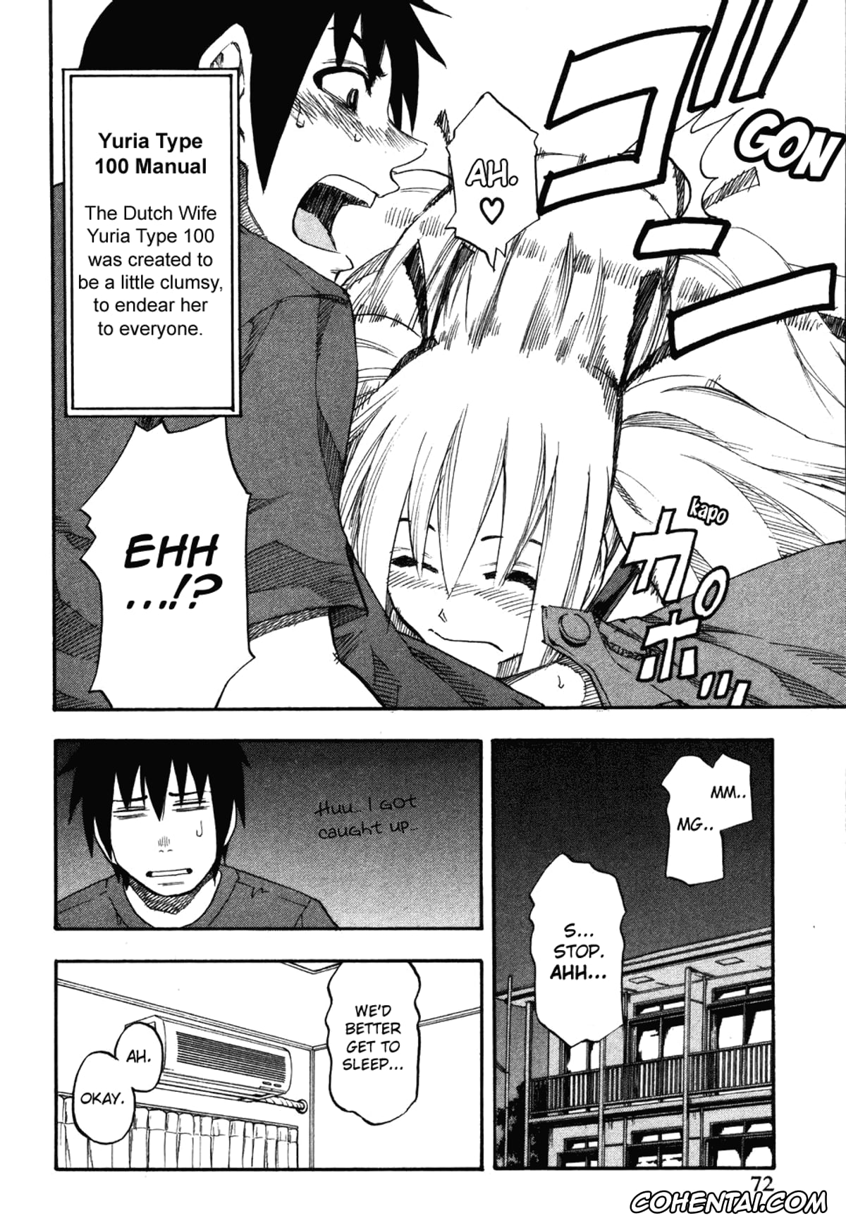 Manga porno, Tankoubon porno, Yuria 100 Shiki Vol.2, pagina 74