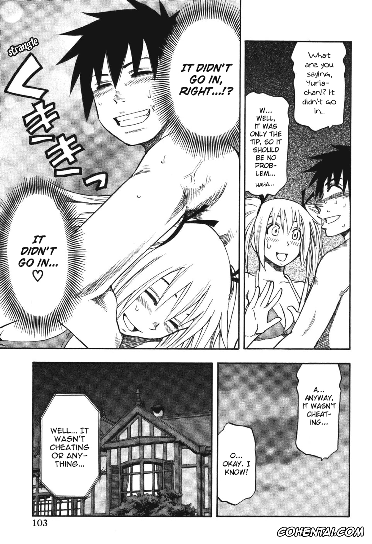 Manga porno, Tankoubon porno, Yuria 100 Shiki Vol.2, pagina 104