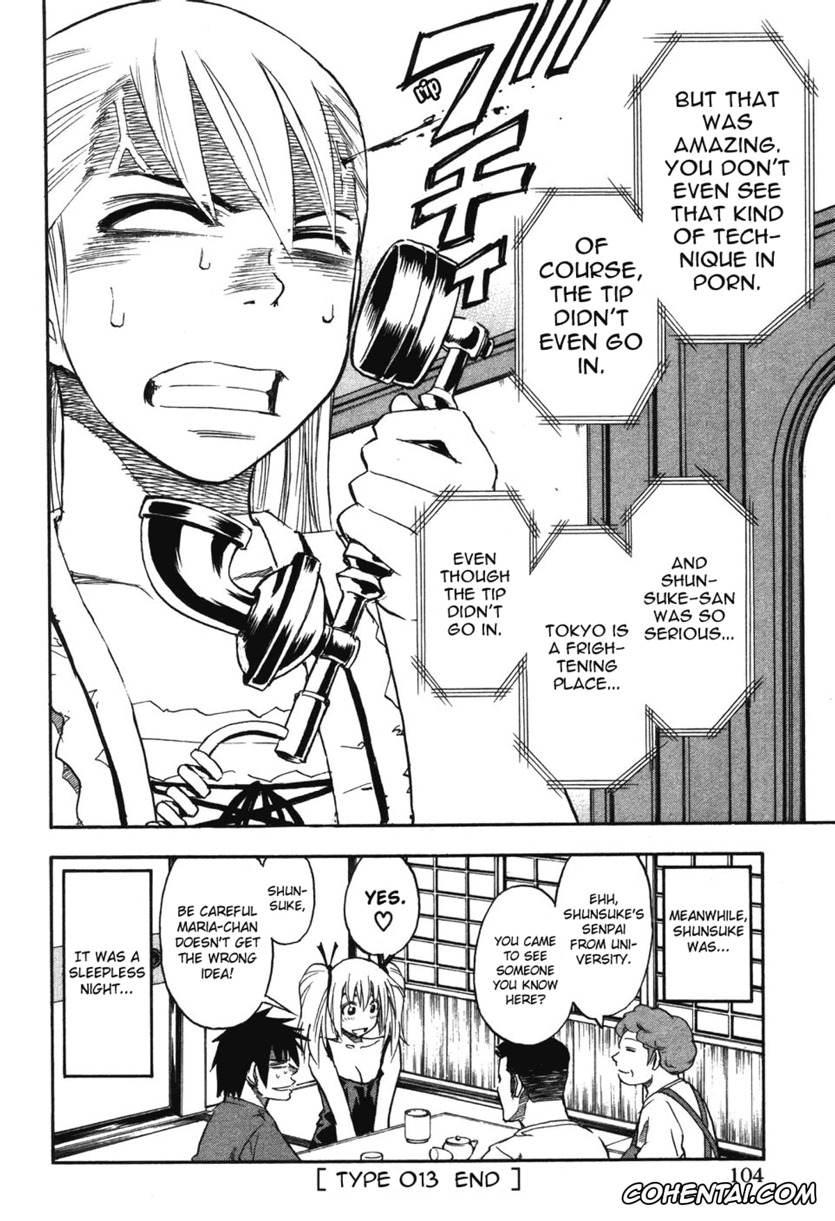 Manga hentai, Tankoubon hentai, Yuria 100 Shiki Vol.2, pagina 105