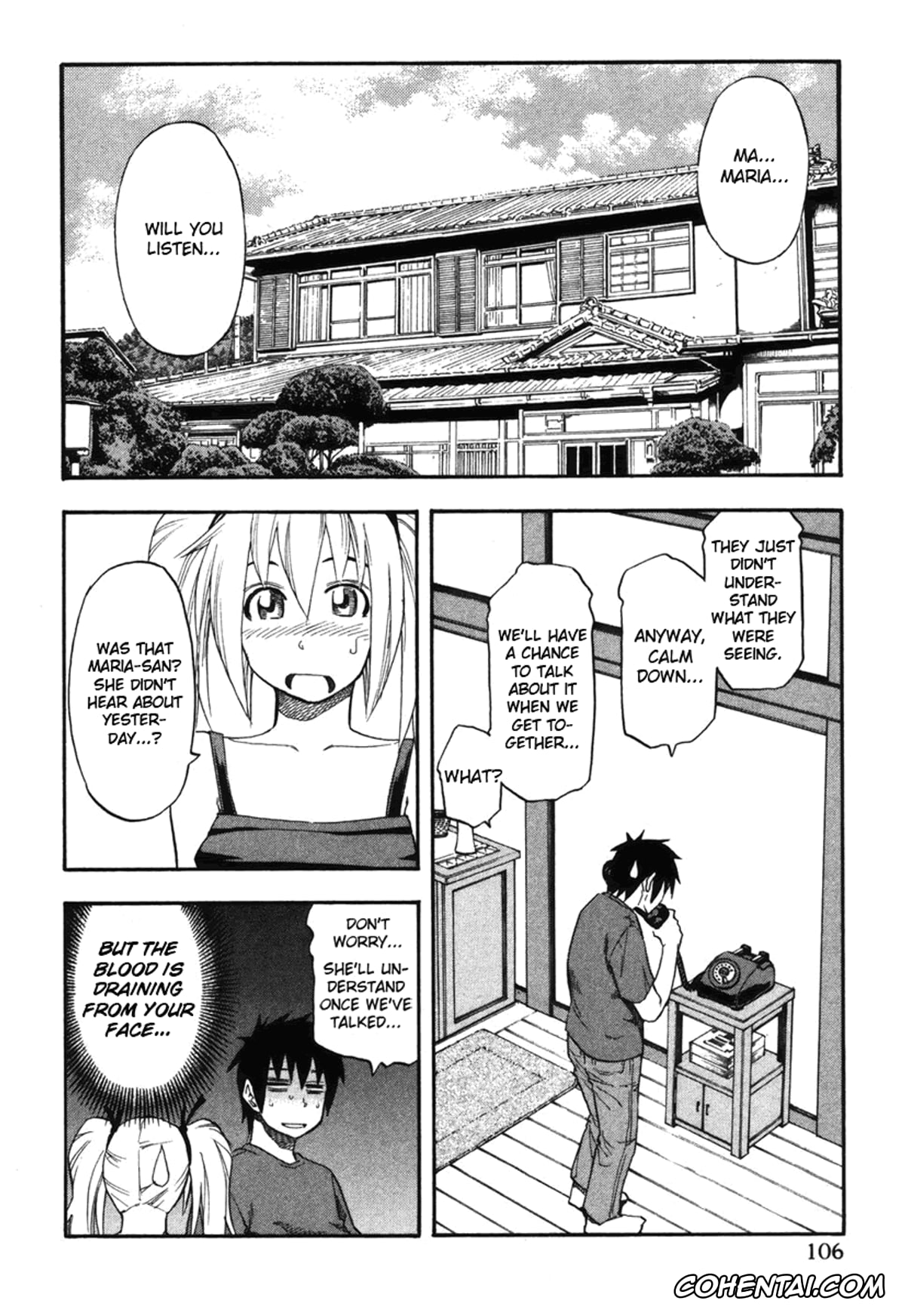 Manga porno, Tankoubon porno, Yuria 100 Shiki Vol.2, pagina 107