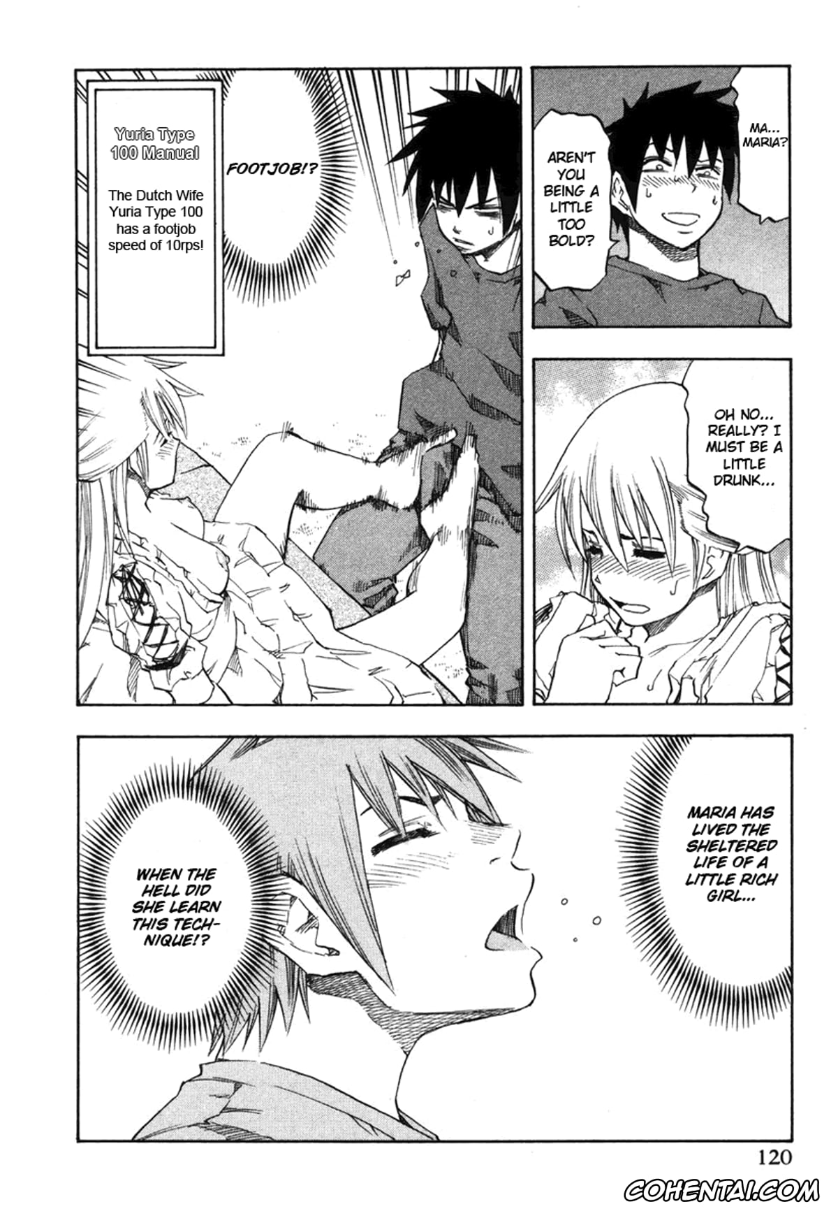 Manga xxx, Tankoubon xxx, Yuria 100 Shiki Vol.2, pagina 121