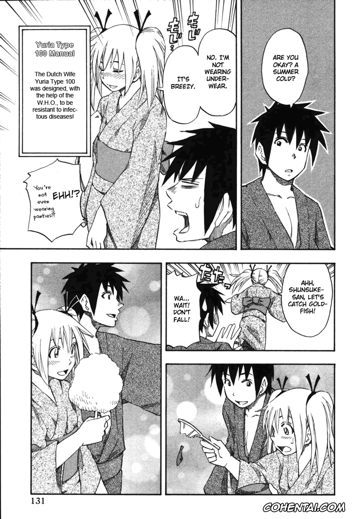 Manga hentai, Tankoubon hentai, Yuria 100 Shiki Vol.2, pagina 132