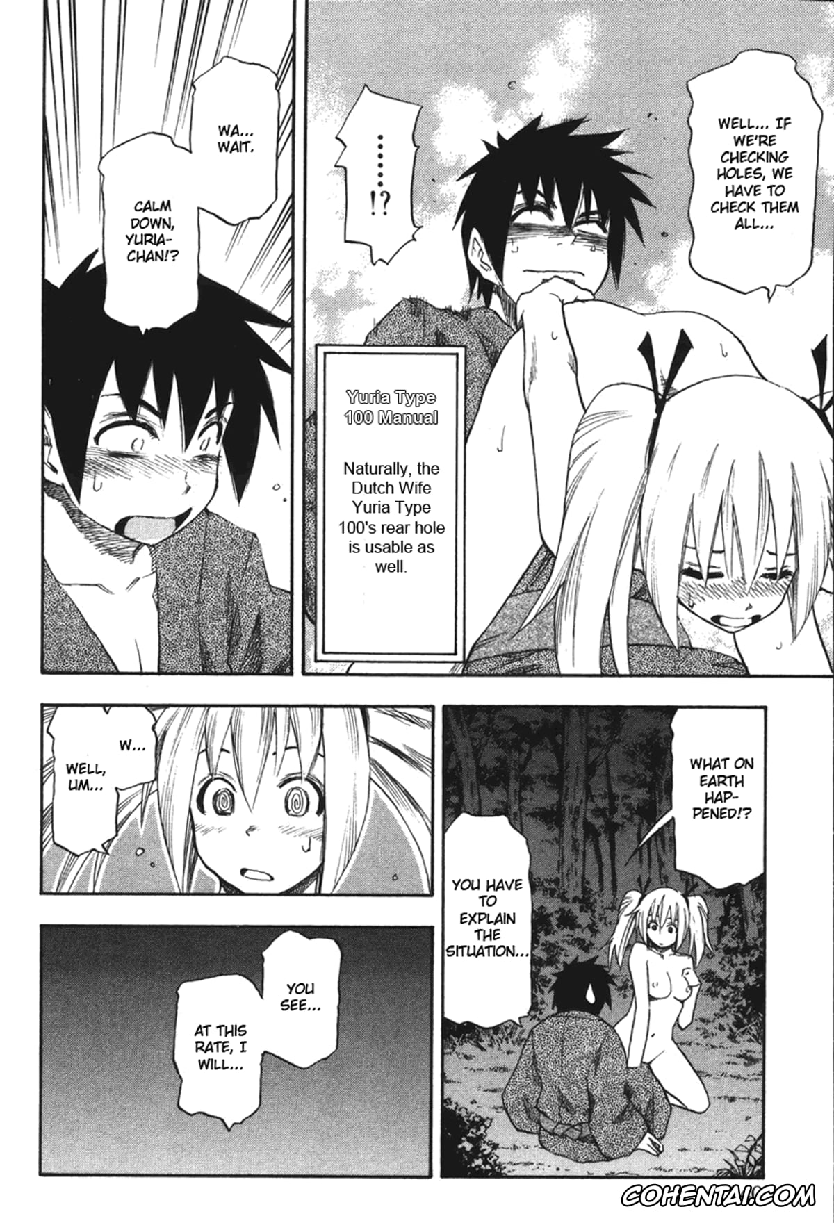 Manga hentai, Tankoubon hentai, Yuria 100 Shiki Vol.2, pagina 141