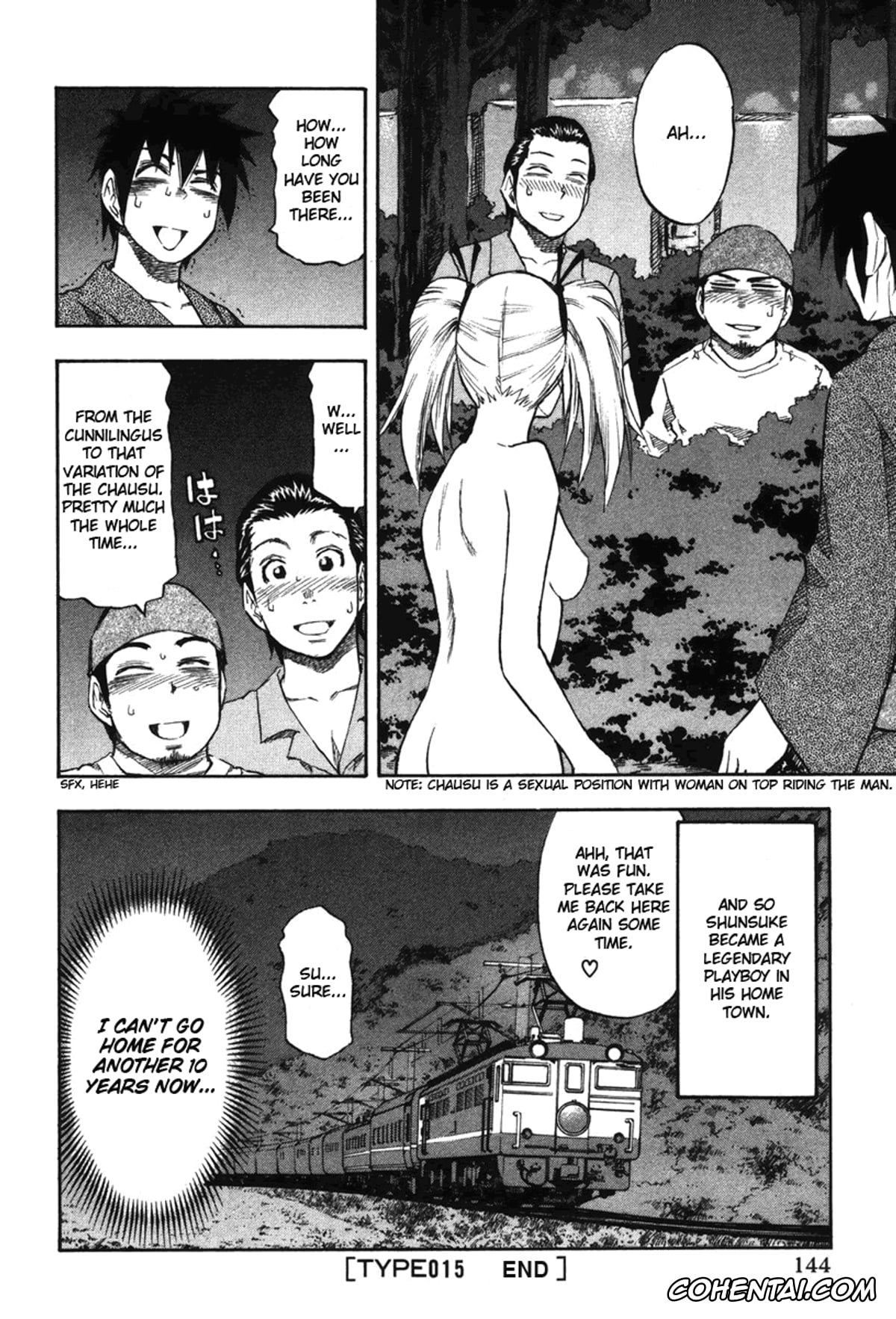 Manga xxx, Tankoubon xxx, Yuria 100 Shiki Vol.2, pagina 145