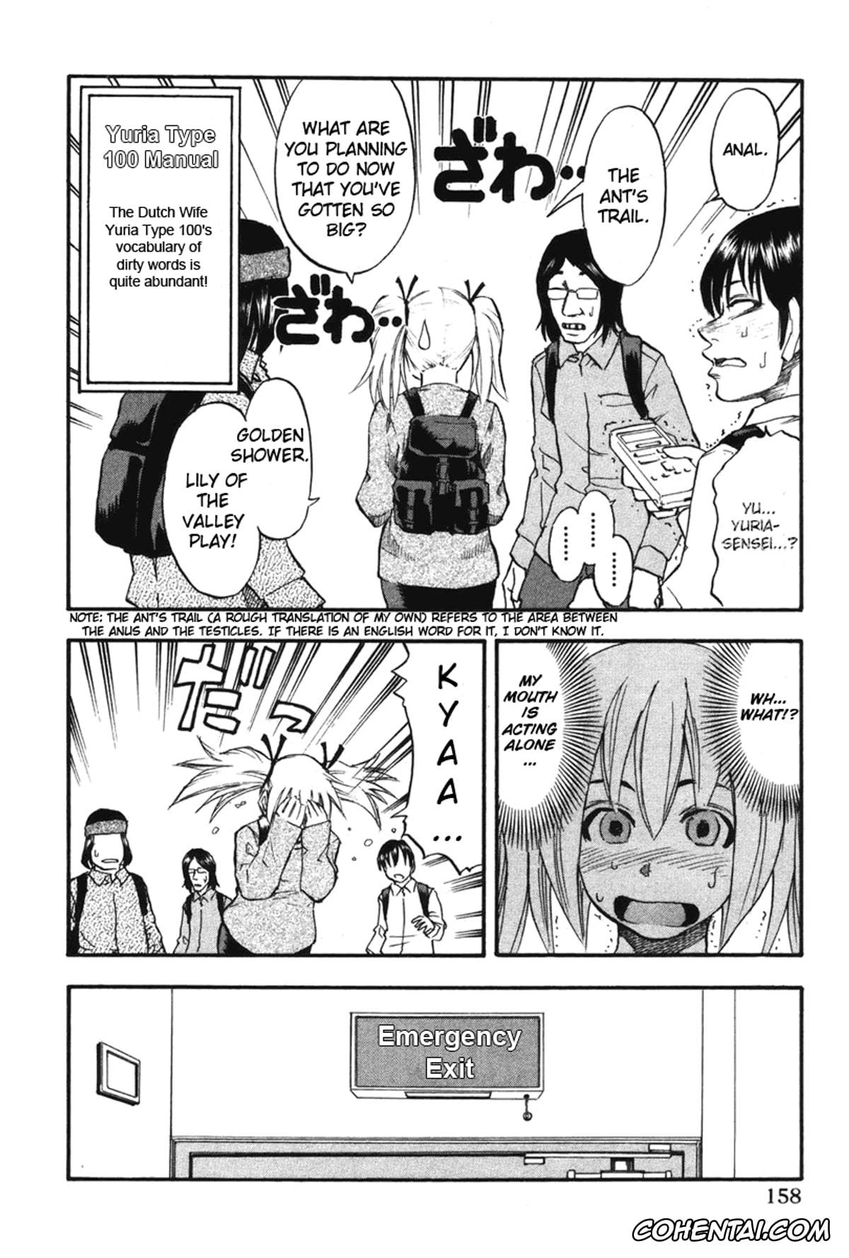 Manga hentai, Tankoubon hentai, Yuria 100 Shiki Vol.2, pagina 159