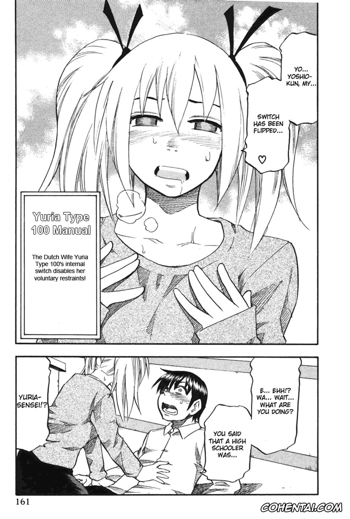 Manga hentai, Tankoubon hentai, Yuria 100 Shiki Vol.2, pagina 162