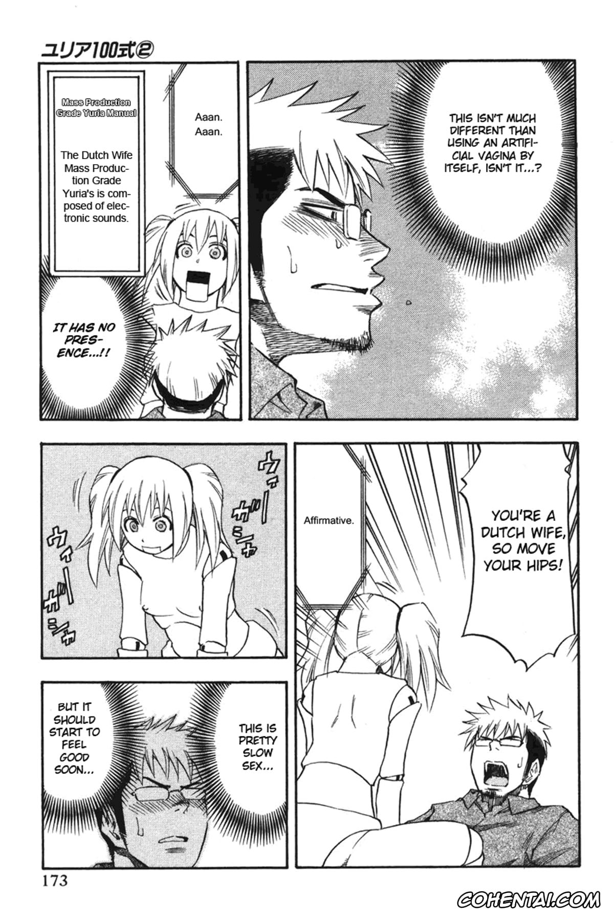 Manga hentai, Tankoubon hentai, Yuria 100 Shiki Vol.2, pagina 174