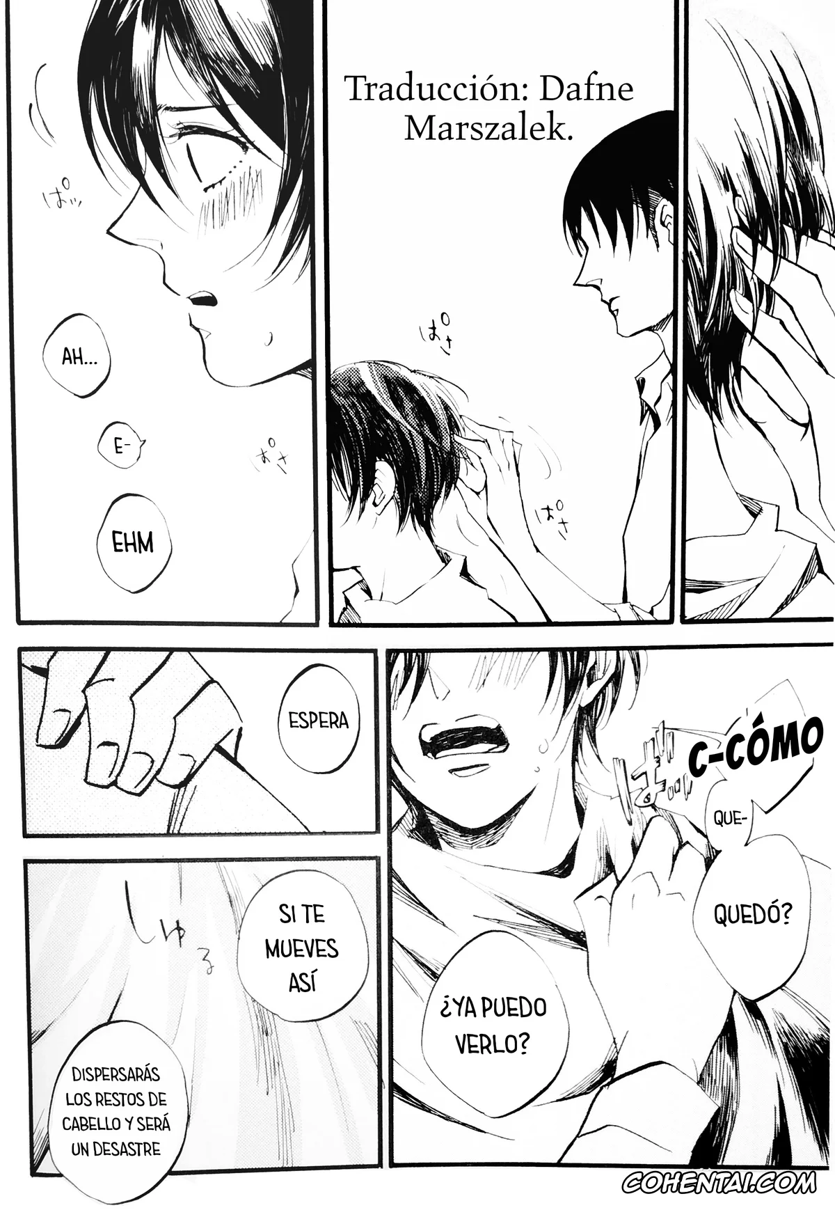 Shingeki No Kyojin | Attack On Titan porno, Levi Ackerman porno, Mikasa Ackerman porno, Silent Roar. -R18 Side- | Rugido Silencioso. -R18 Side- (Shingeki no Kyojin), pagina 8