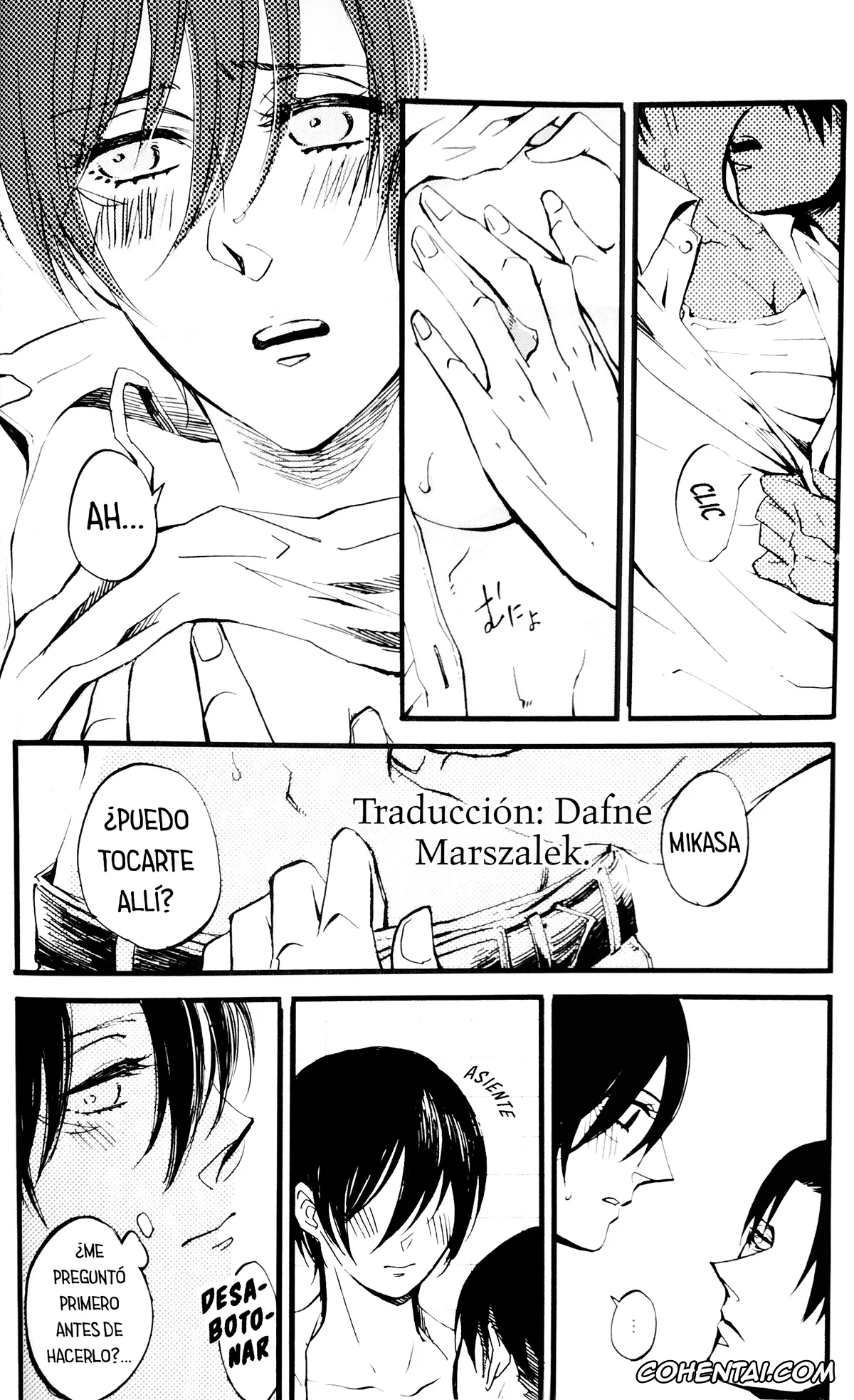 Shingeki No Kyojin | Attack On Titan porno, Levi Ackerman porno, Mikasa Ackerman porno, Silent Roar. -R18 Side- | Rugido Silencioso. -R18 Side- (Shingeki no Kyojin), pagina 14