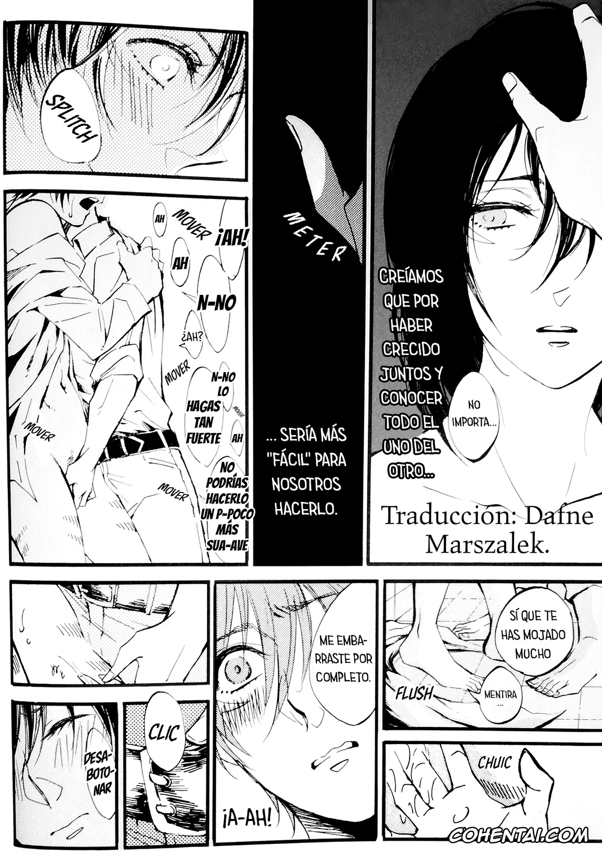 Shingeki No Kyojin | Attack On Titan xxx, Levi Ackerman xxx, Mikasa Ackerman xxx, Silent Roar. -R18 Side- | Rugido Silencioso. -R18 Side- (Shingeki no Kyojin), pagina 16