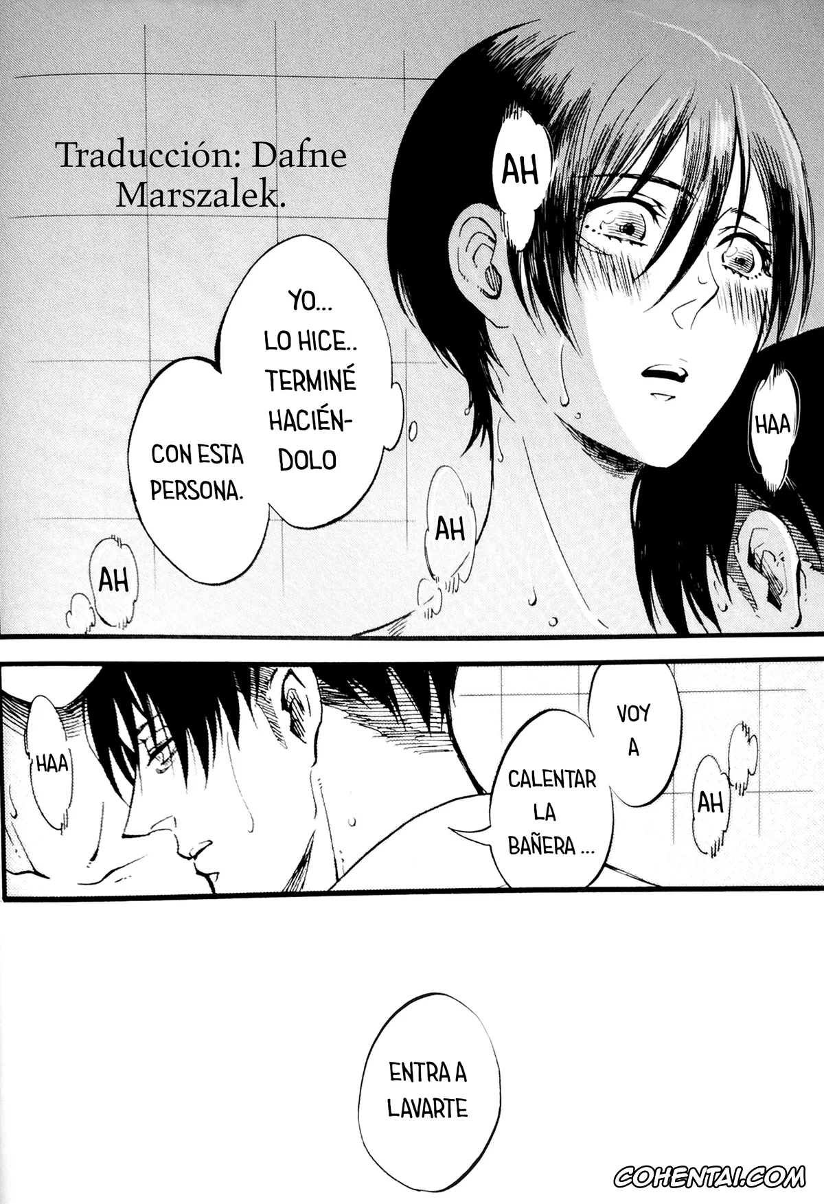 Shingeki No Kyojin | Attack On Titan porno, Levi Ackerman porno, Mikasa Ackerman porno, Silent Roar. -R18 Side- | Rugido Silencioso. -R18 Side- (Shingeki no Kyojin), pagina 20
