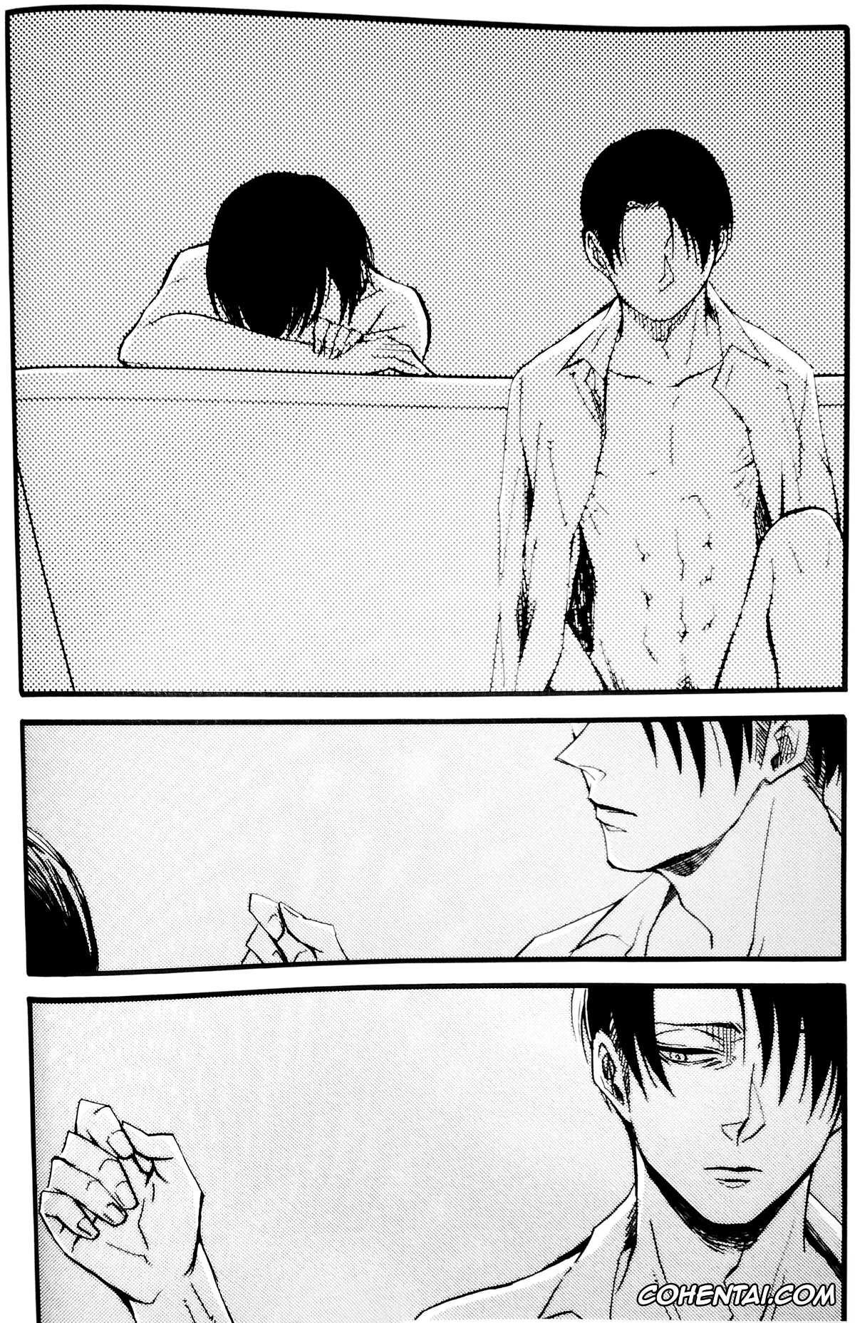 Shingeki No Kyojin | Attack On Titan xxx, Levi Ackerman xxx, Mikasa Ackerman xxx, Silent Roar. -R18 Side- | Rugido Silencioso. -R18 Side- (Shingeki no Kyojin), pagina 22