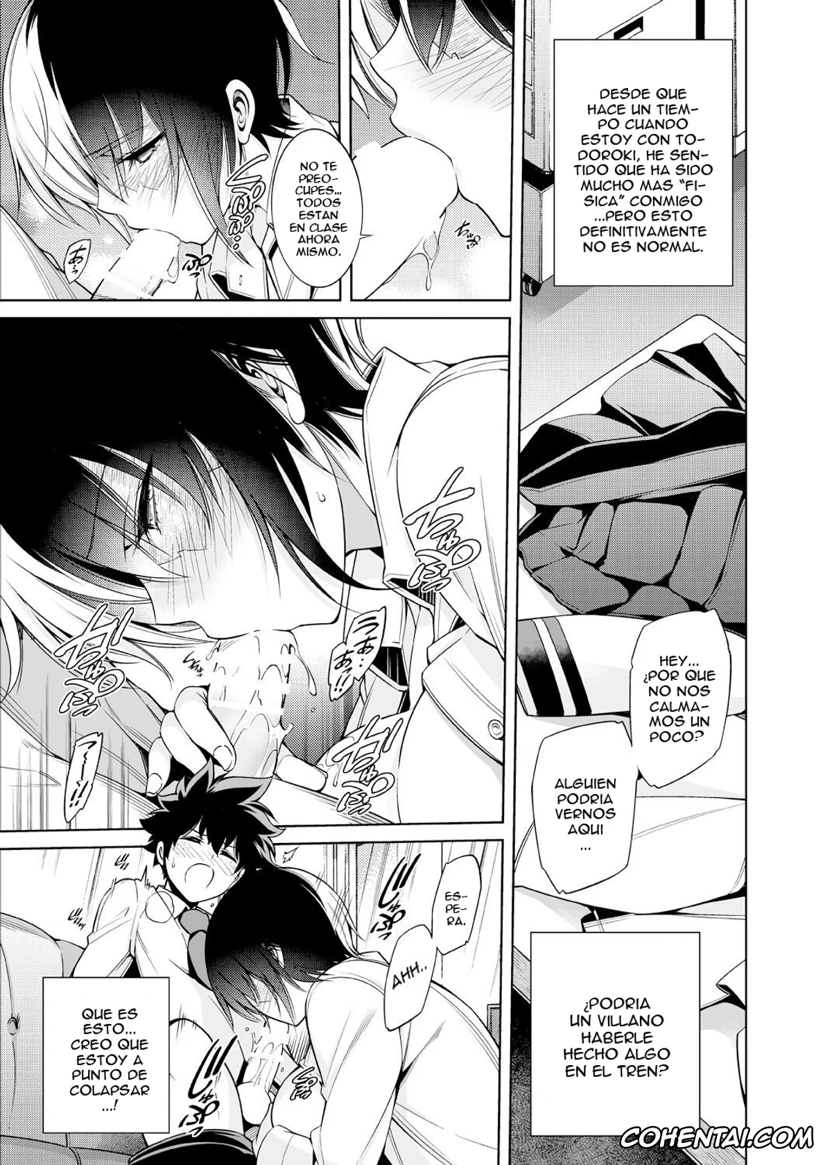 My Hero Academia | Boku No Hero Academia hentai, Izuku Midoriya hentai, Shouto Todoroki hentai, Koisuru Hyouketsu Girl (Boku no Hero Academia), pagina 12