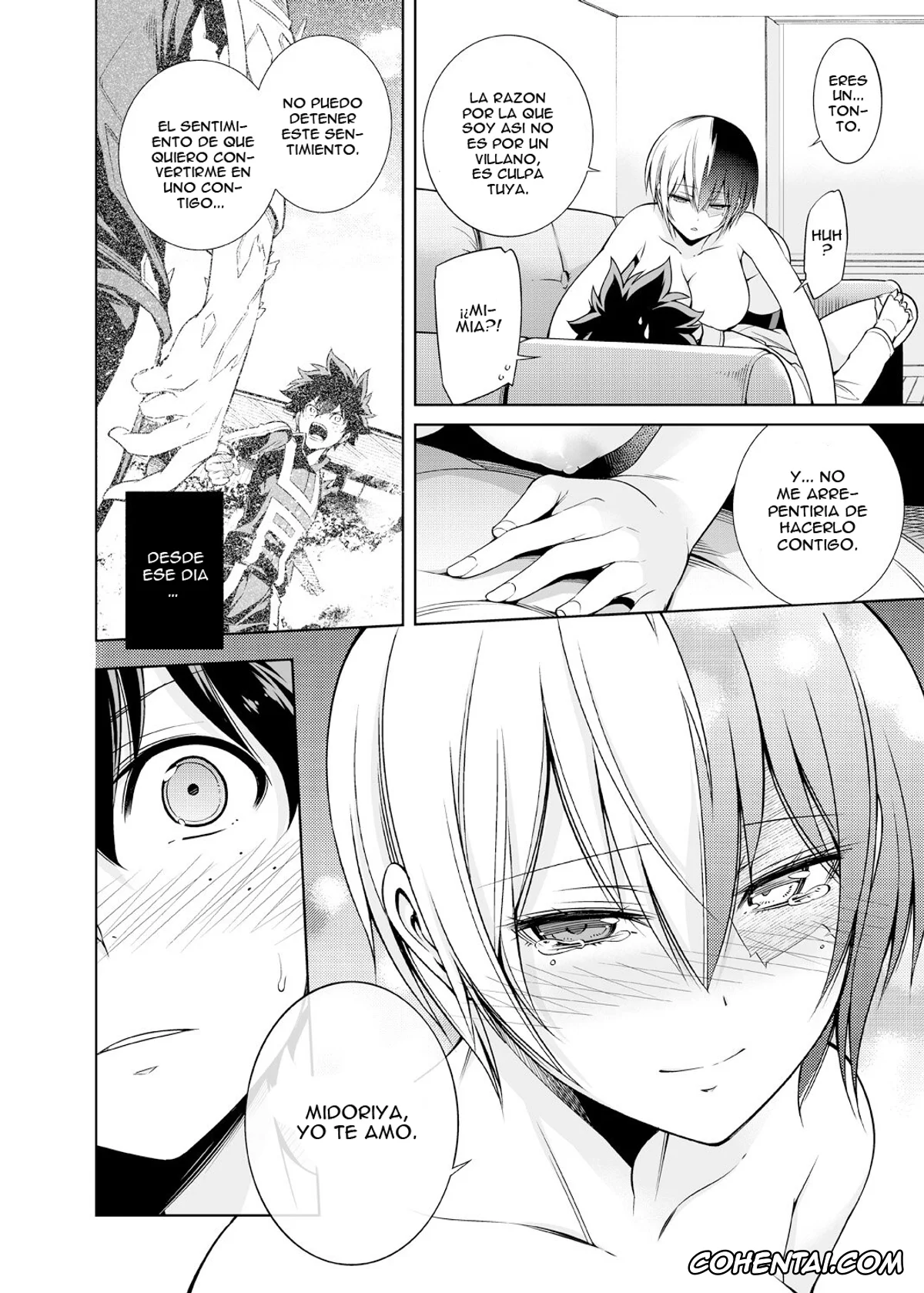 My Hero Academia | Boku No Hero Academia hentai, Izuku Midoriya hentai, Shouto Todoroki hentai, Koisuru Hyouketsu Girl (Boku no Hero Academia), pagina 15