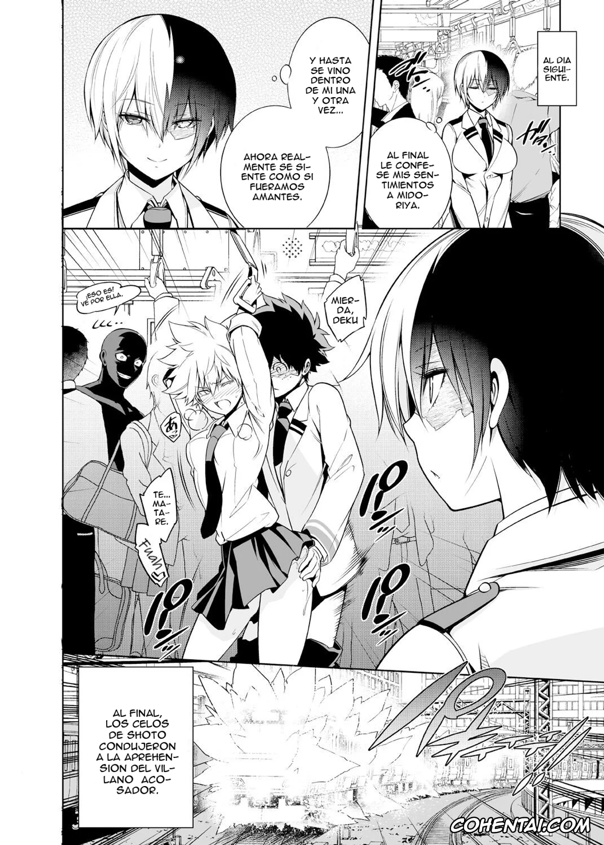 My Hero Academia | Boku No Hero Academia hentai, Izuku Midoriya hentai, Shouto Todoroki hentai, Koisuru Hyouketsu Girl (Boku no Hero Academia), pagina 21