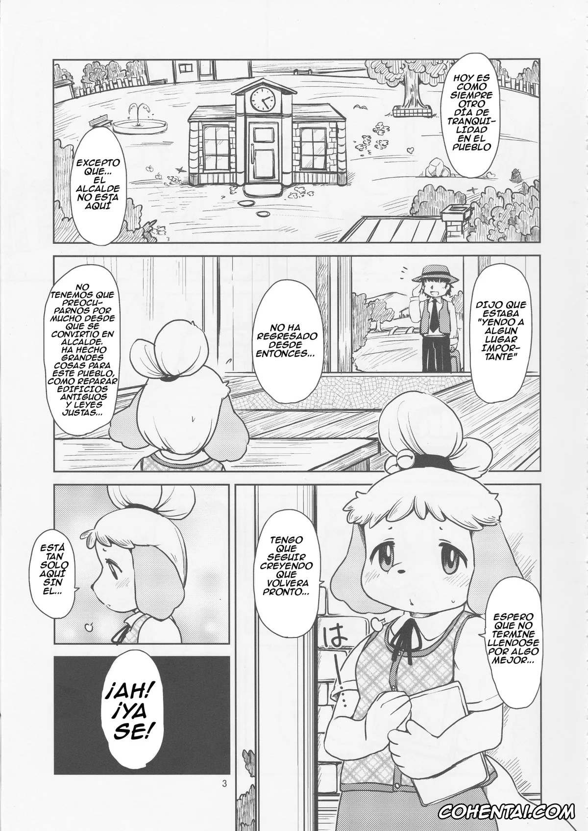 Animal Crossing porno, Isabelle porno, Zutto Anata no Hisho. (Animal Crossing), pagina 2