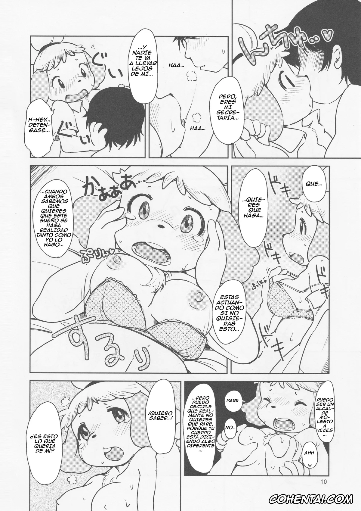 Animal Crossing hentai, Isabelle hentai, Zutto Anata no Hisho. (Animal Crossing), pagina 9