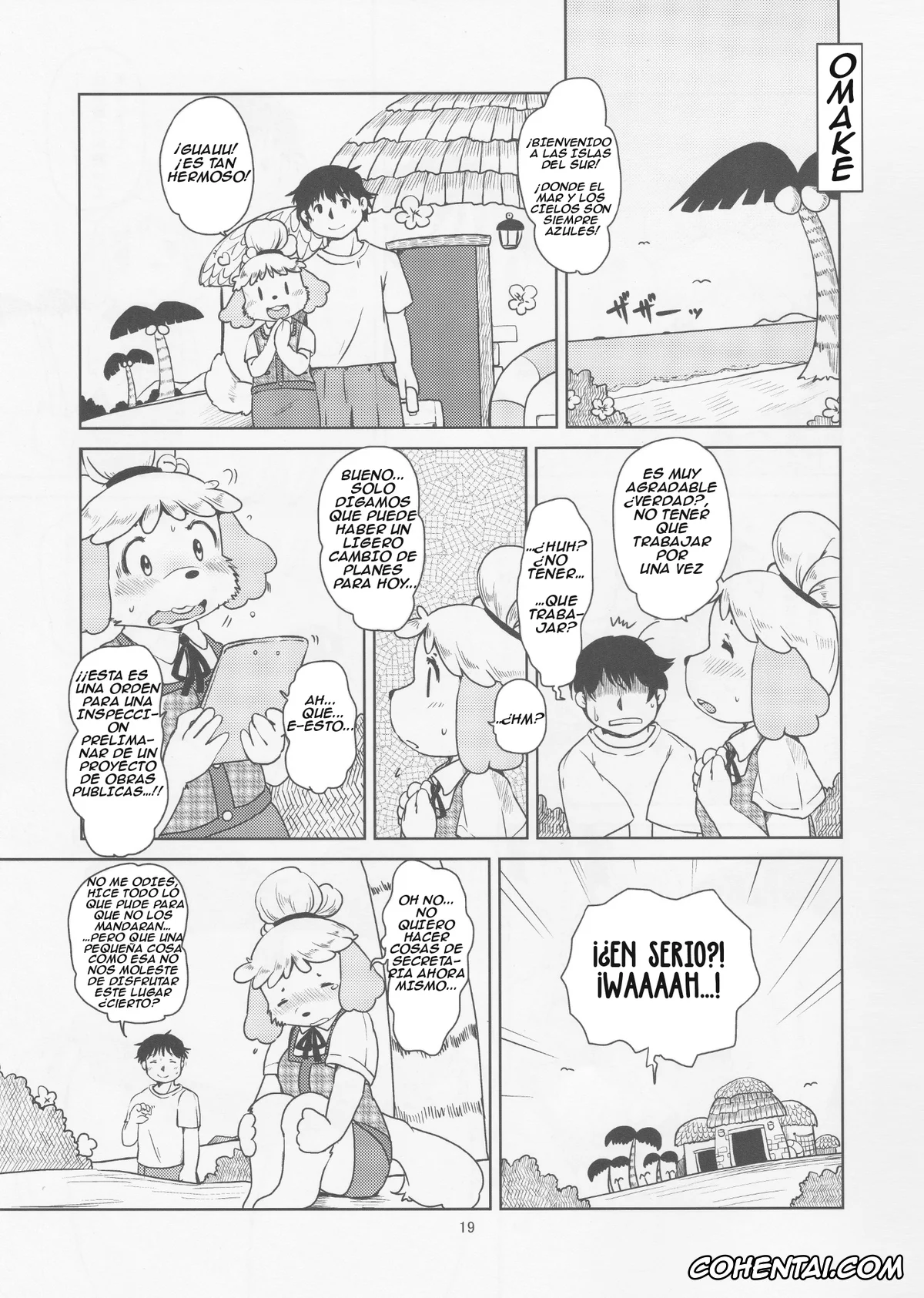 Animal Crossing hentai, Isabelle hentai, Zutto Anata no Hisho. (Animal Crossing), pagina 18