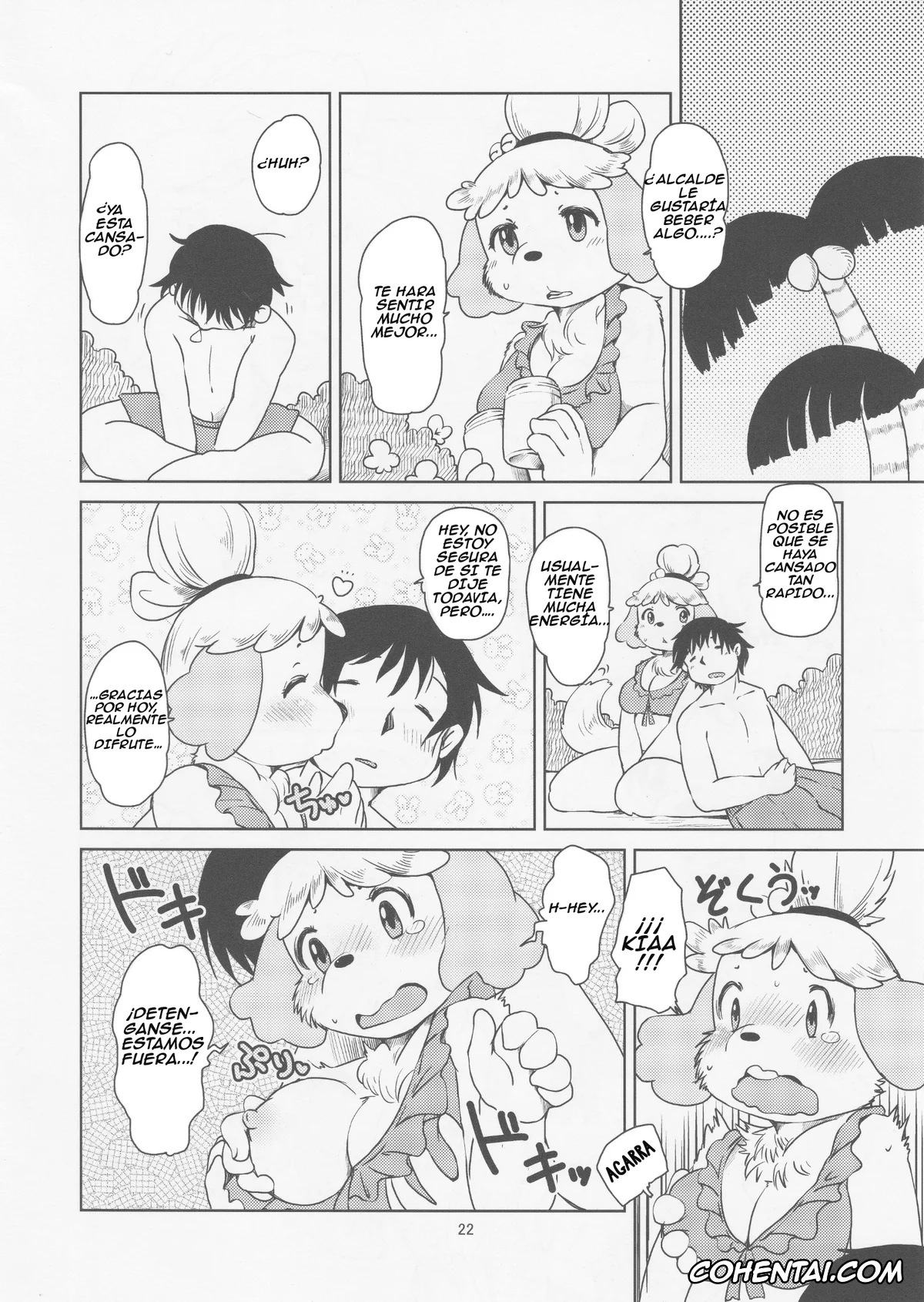 Animal Crossing hentai, Isabelle hentai, Zutto Anata no Hisho. (Animal Crossing), pagina 21