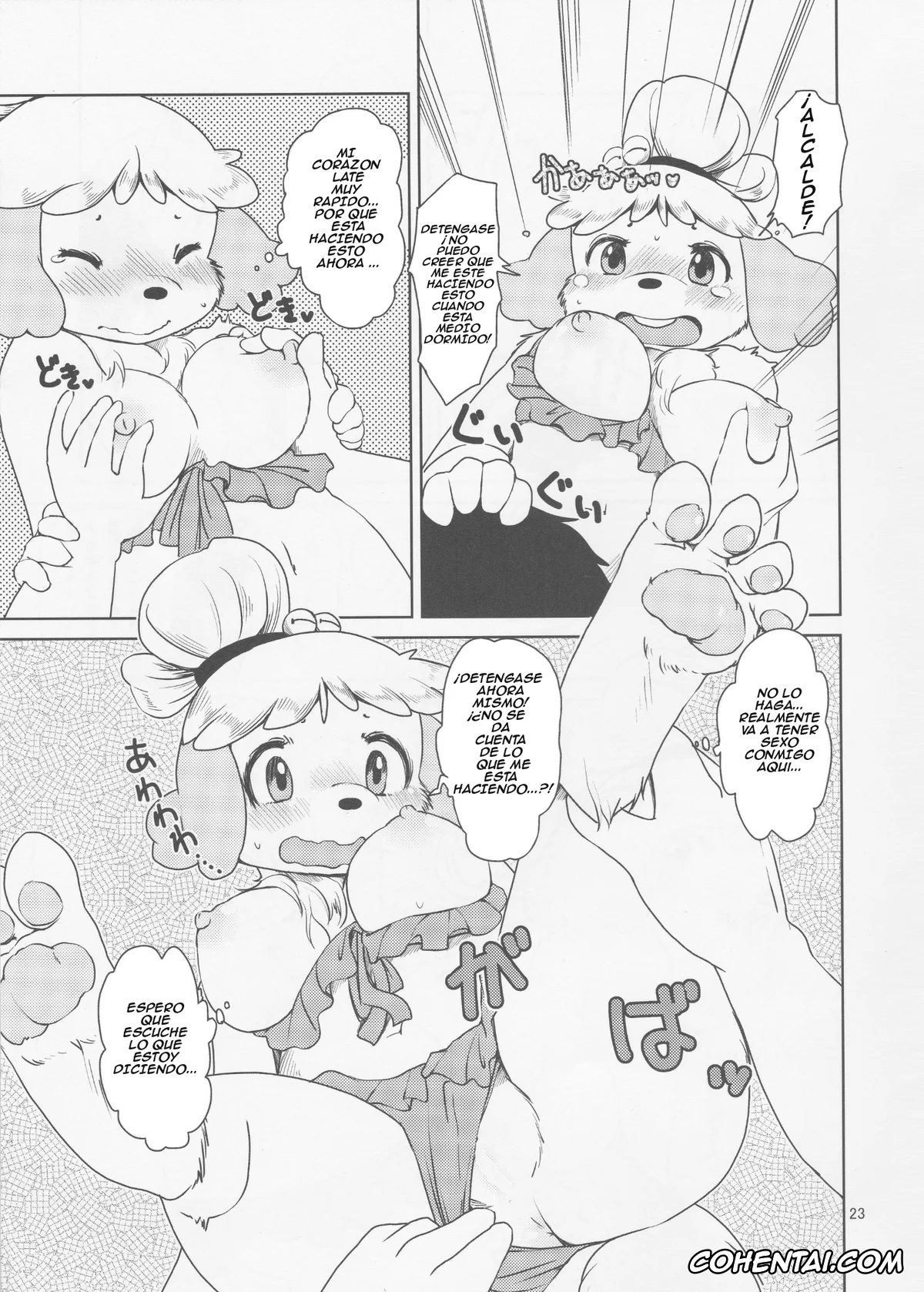 Animal Crossing xxx, Isabelle xxx, Zutto Anata no Hisho. (Animal Crossing), pagina 22