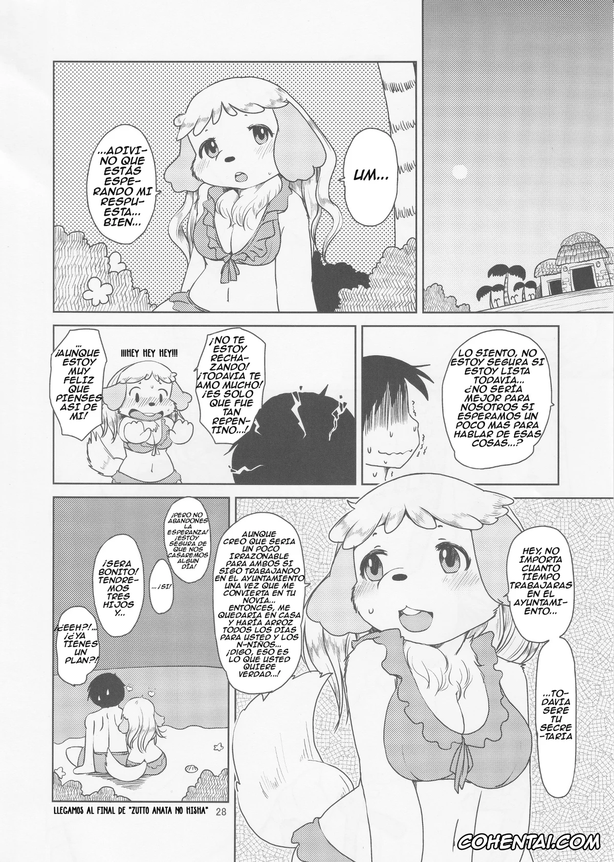 Animal Crossing hentai, Isabelle hentai, Zutto Anata no Hisho. (Animal Crossing), pagina 27