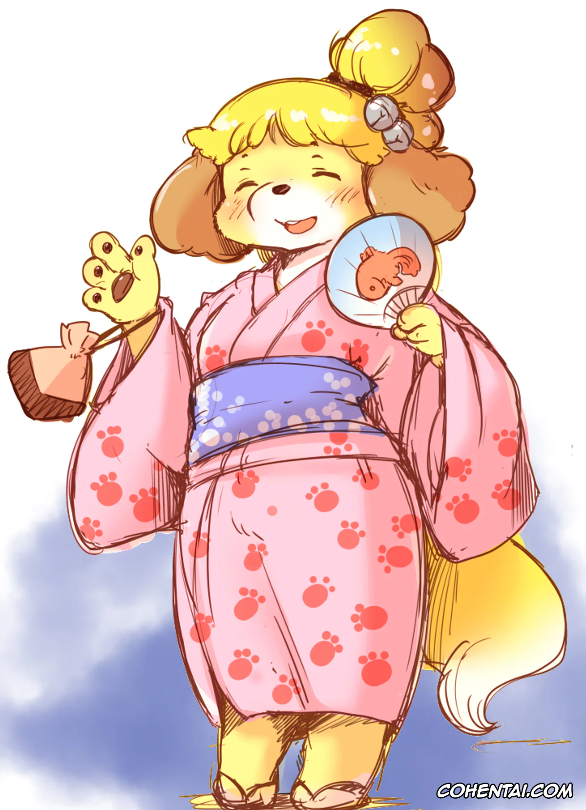 Animal Crossing porno, Isabelle porno, Zutto Anata no Hisho. (Animal Crossing), pagina 32