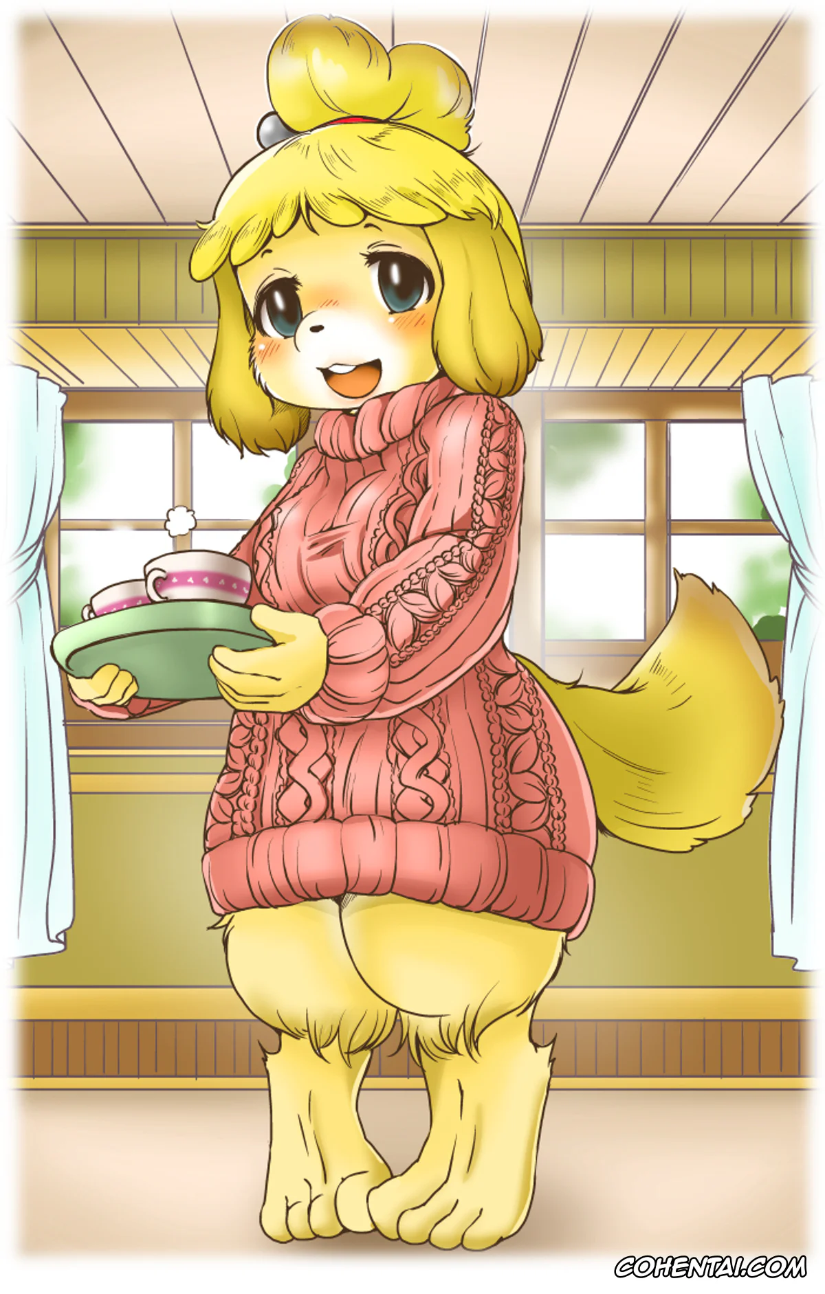 Animal Crossing hentai, Isabelle hentai, Zutto Anata no Hisho. (Animal Crossing), pagina 33