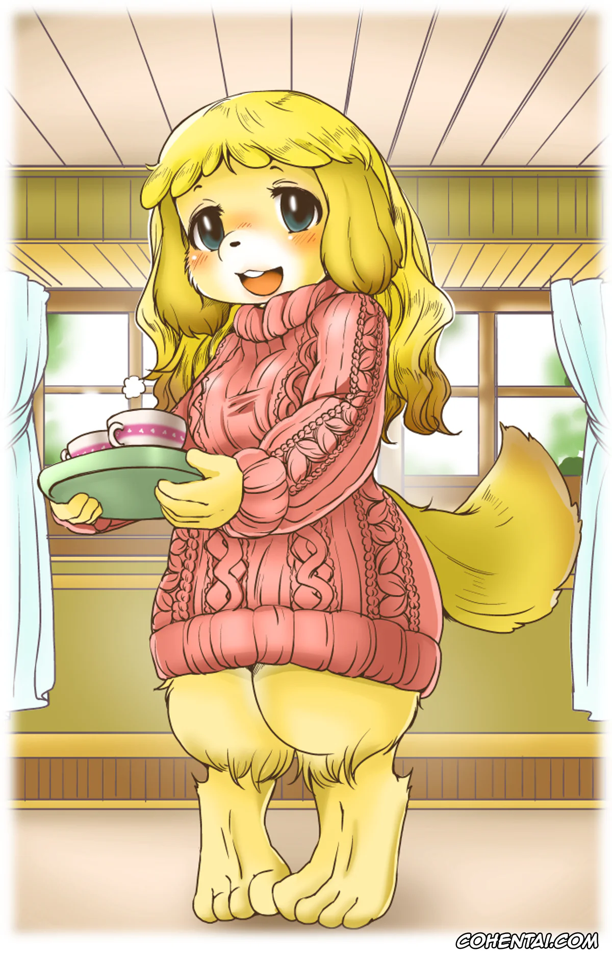 Animal Crossing xxx, Isabelle xxx, Zutto Anata no Hisho. (Animal Crossing), pagina 34