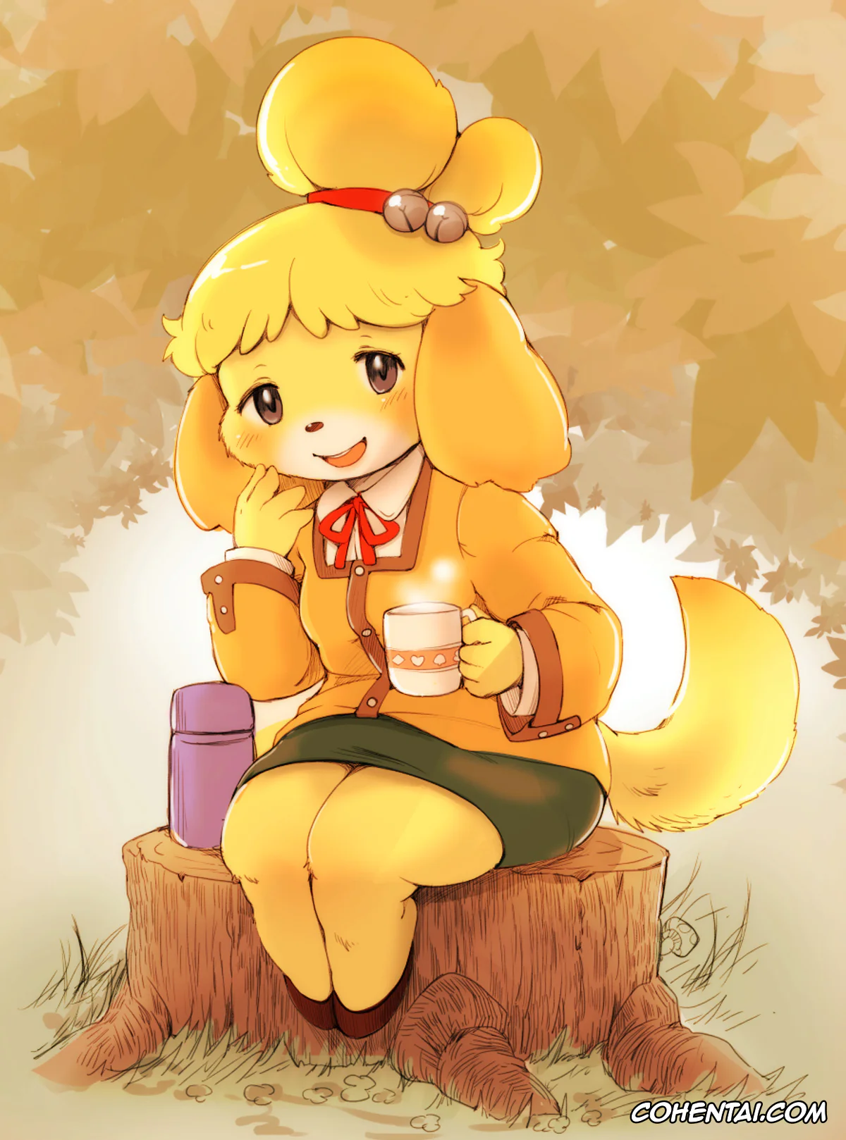 Animal Crossing porno, Isabelle porno, Zutto Anata no Hisho. (Animal Crossing), pagina 35