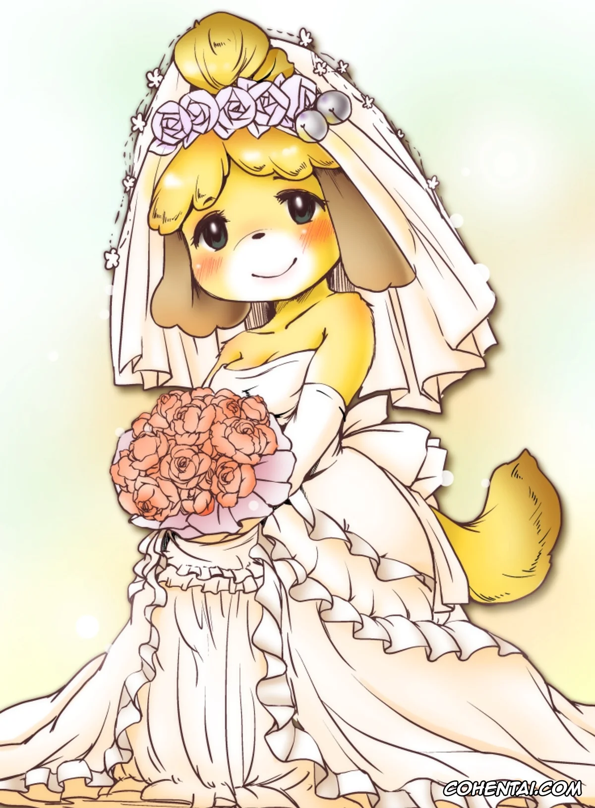 Animal Crossing xxx, Isabelle xxx, Zutto Anata no Hisho. (Animal Crossing), pagina 37