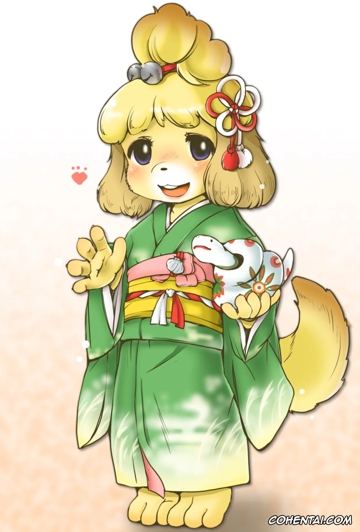 Animal Crossing hentai, Isabelle hentai, Zutto Anata no Hisho. (Animal Crossing), pagina 39