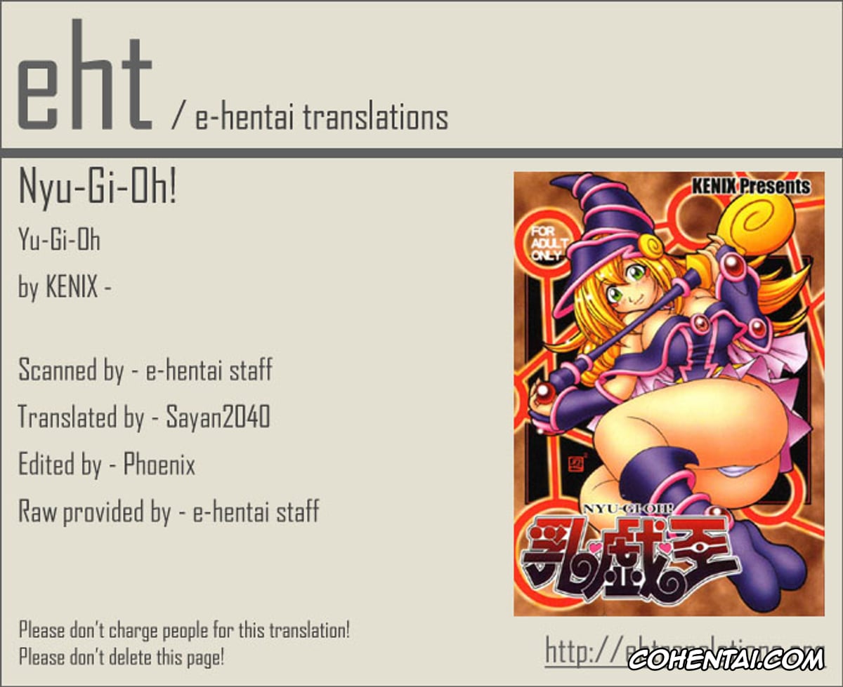 Yu-Gi-Oh! xxx, Dark Magician Girl xxx, NYU-GI-OH! (Yu-Gi-Oh!), pagina 1