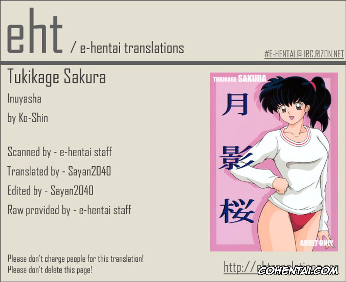 Inuyasha xxx, Kagome Higurashi xxx, Miroku xxx, Tukikage Sakura (Inuyasha), pagina 1