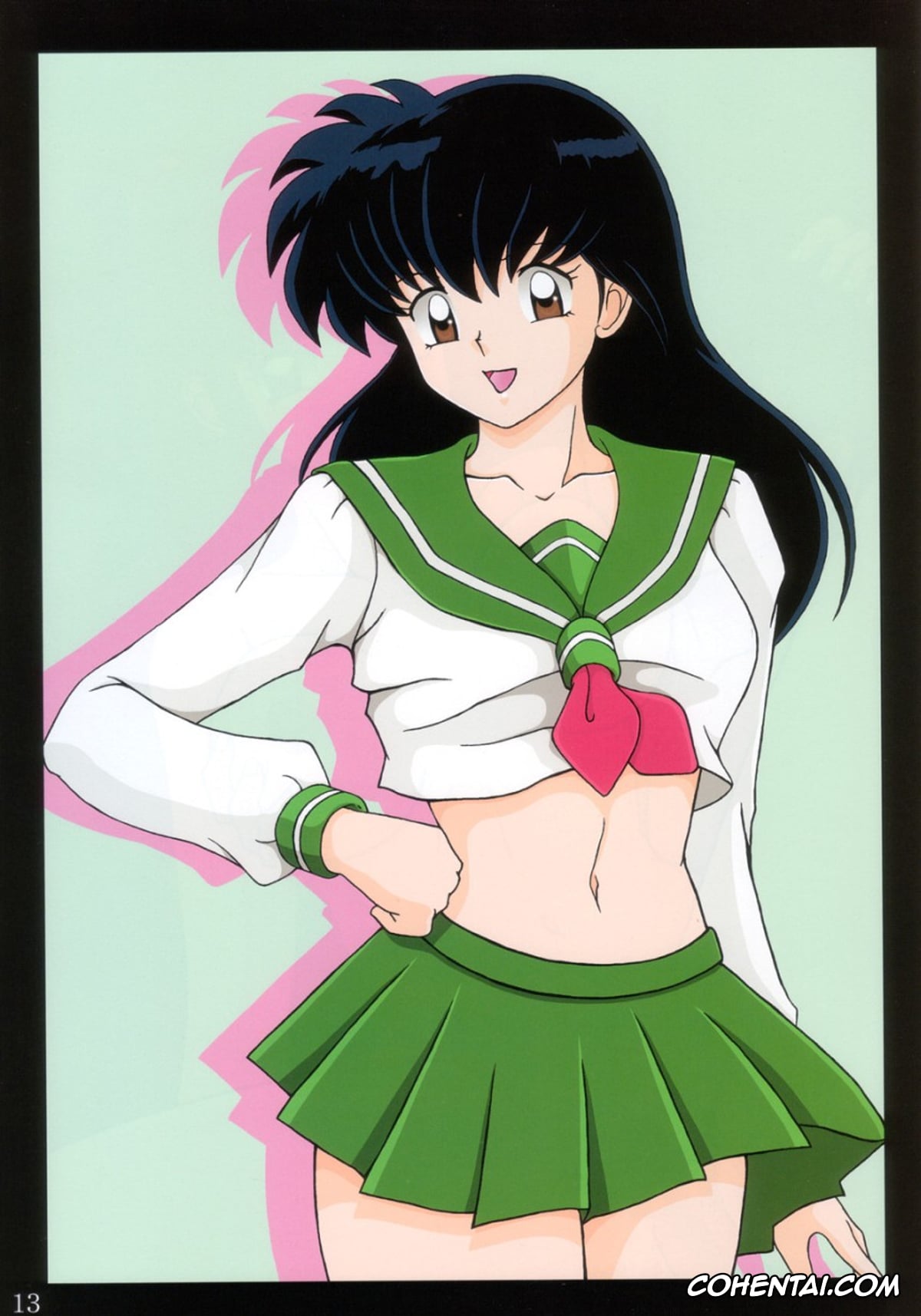 Inuyasha xxx, Kagome Higurashi xxx, Miroku xxx, Tukikage Sakura (Inuyasha), pagina 13