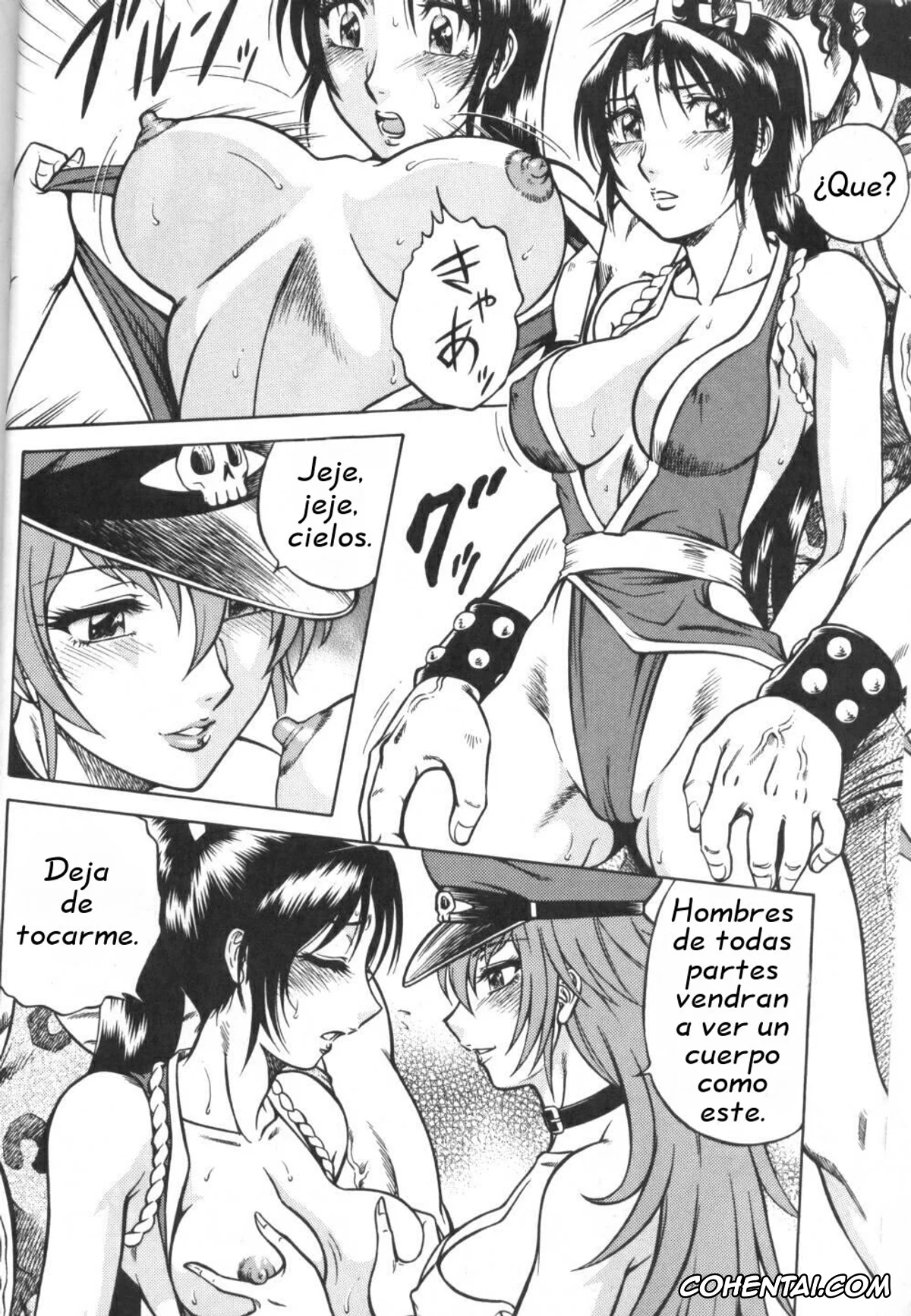 Final Fight xxx, King of Fighters xxx, Hugo xxx, Mai Shiranui xxx, Poison xxx, Night Head Chaos (Final Fight, King Of Fighters), pagina 7