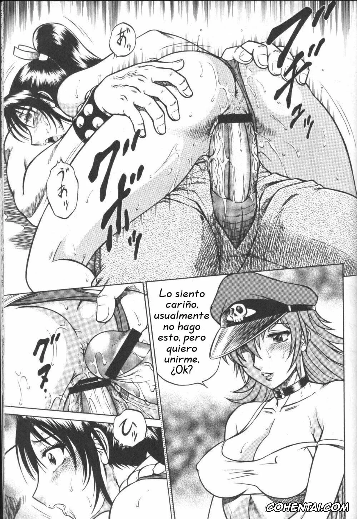 Final Fight xxx, King of Fighters xxx, Hugo xxx, Mai Shiranui xxx, Poison xxx, Night Head Chaos (Final Fight, King Of Fighters), pagina 22