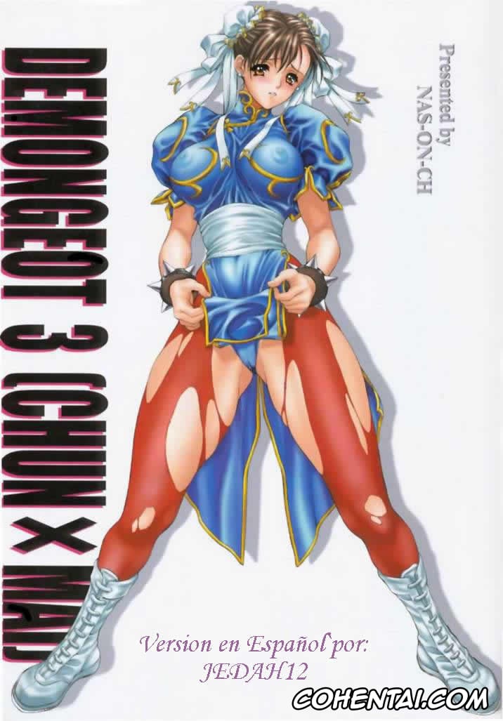Street Fighter porno, King of Fighters porno, Chun-Li porno, Mai Shiranui porno, Demongeot 3 (Chun x Mai) (King of Fighters, Street Fighter), pagina 2